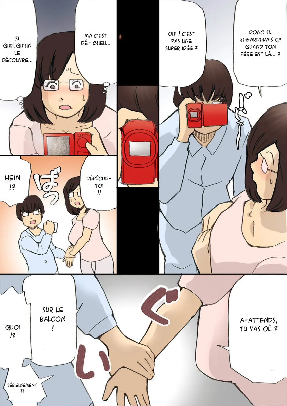 [Shiki Hanana] Mama o Haramasu Daisakusen!! part 1 | Faisons une vidéo maman part 1 [french][x-manga.net] 画像番号 26