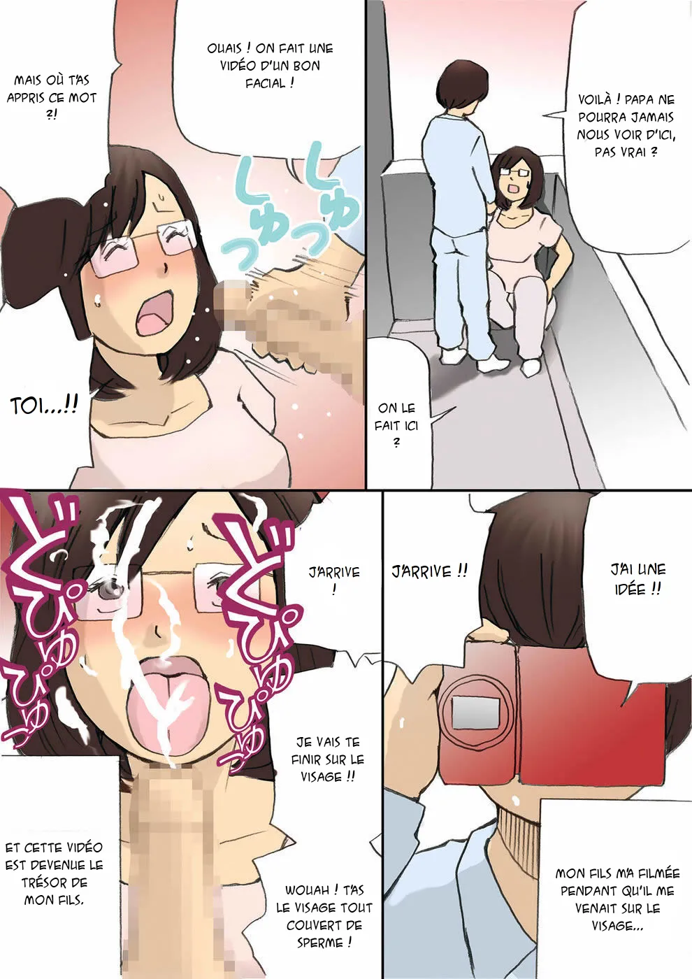 [Shiki Hanana] Mama o Haramasu Daisakusen!! part 1 | Faisons une vidéo maman part 1 [french][x-manga.net] 画像番号 27