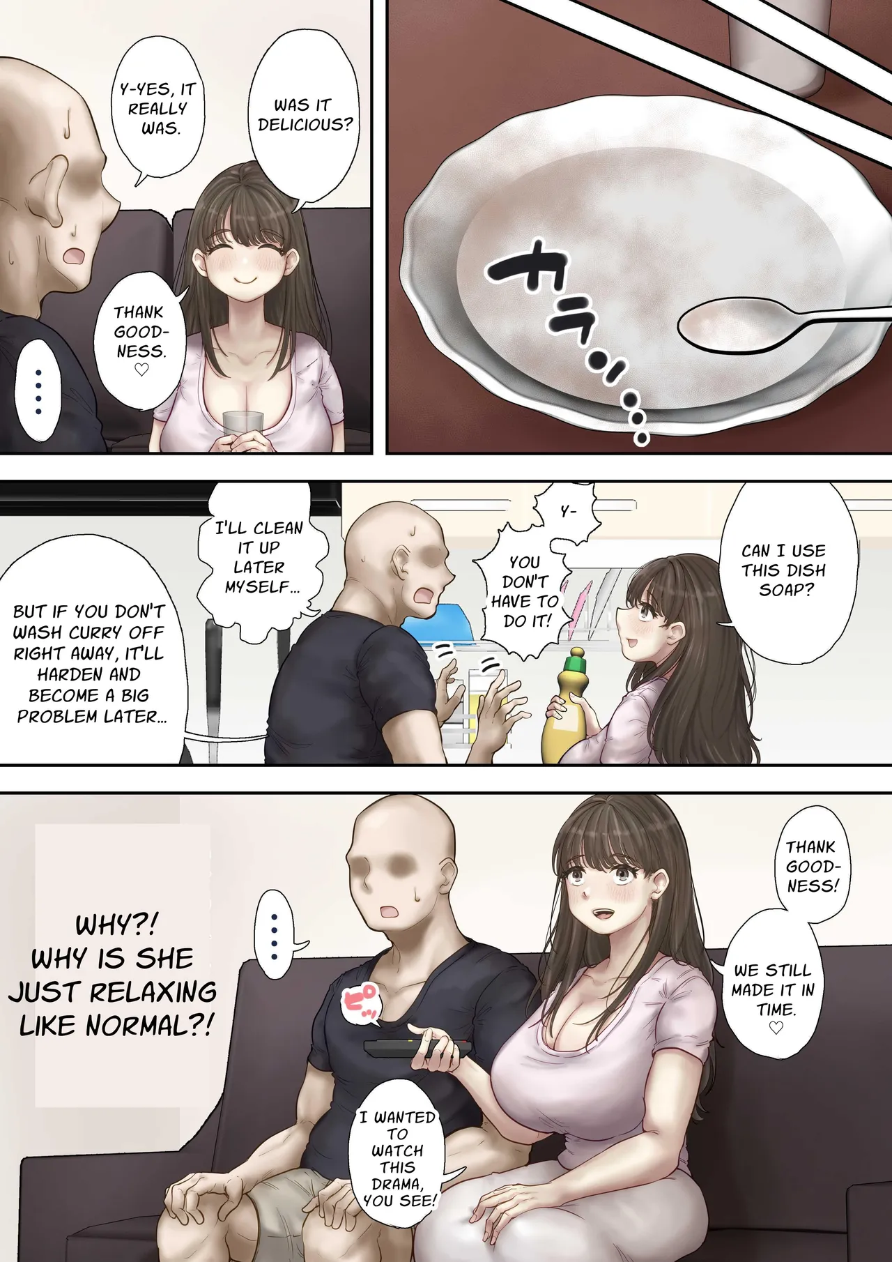 [Mochimochi Warabi] Onaji Mansion ni Sumu Onna-tachi ga Maiban Ore ni Okazu o Todoke ni Kuru Ken | These Babes Who Live In The Same Building Complex Bring Me Delicious Snacks Every Night [English] [GGY Translations] 画像番号 7