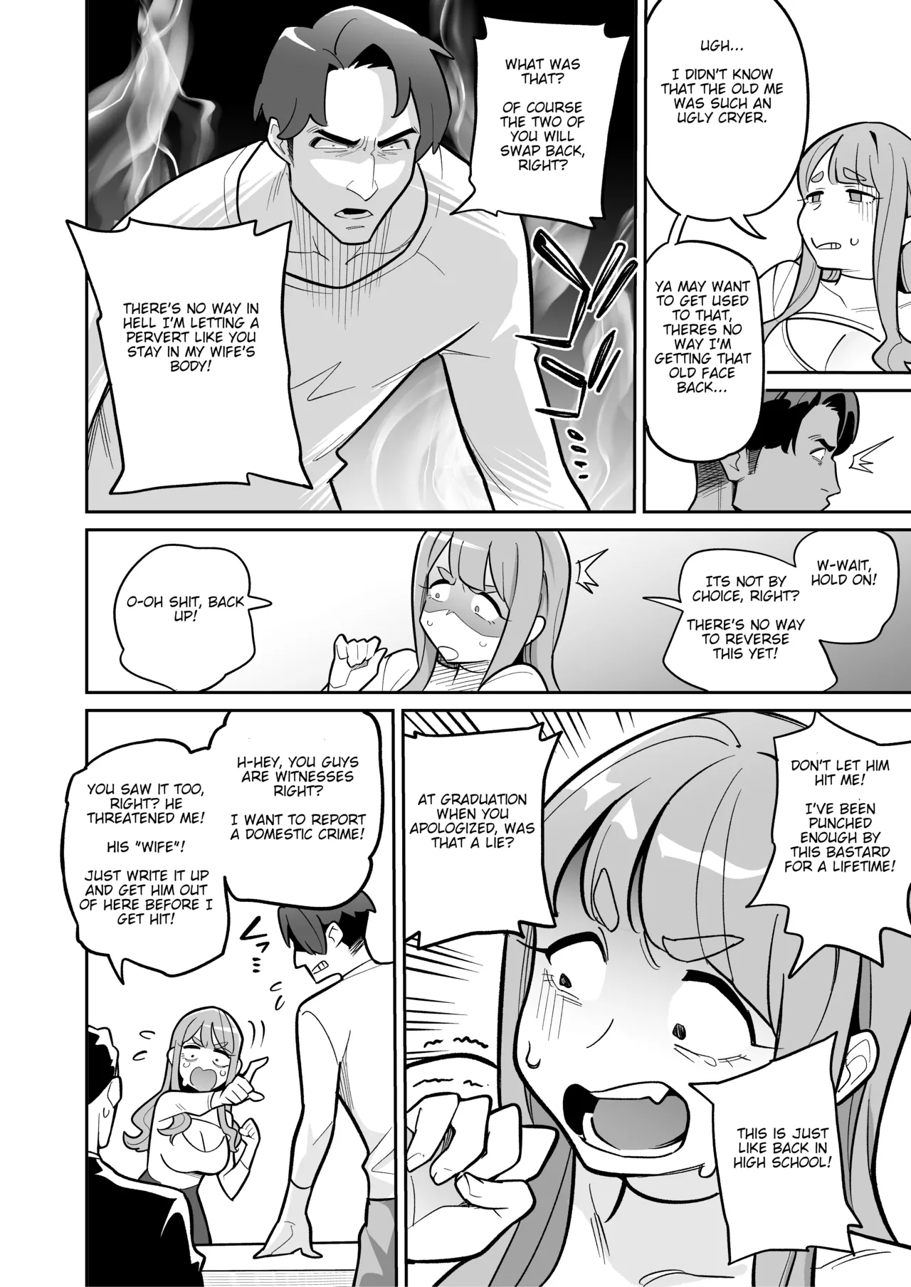 [Ame no Machi (Swap Kinoko)] Tamashii Irekawari Genshou - Case 2 Honda Miharu no Baai [Digital] [english] Bildnummer 18