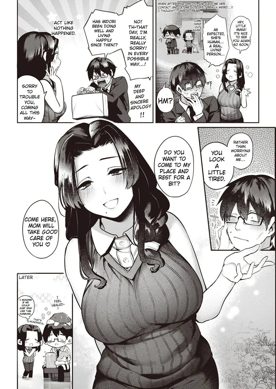 [Tamabon] Saiou ga Mama | I Fell Asleep on the Train and Met a Goddess (COMIC Kairakuten 2022-12) [English] [Comics Enjoyer Translation] [Digital] 图片编号 25