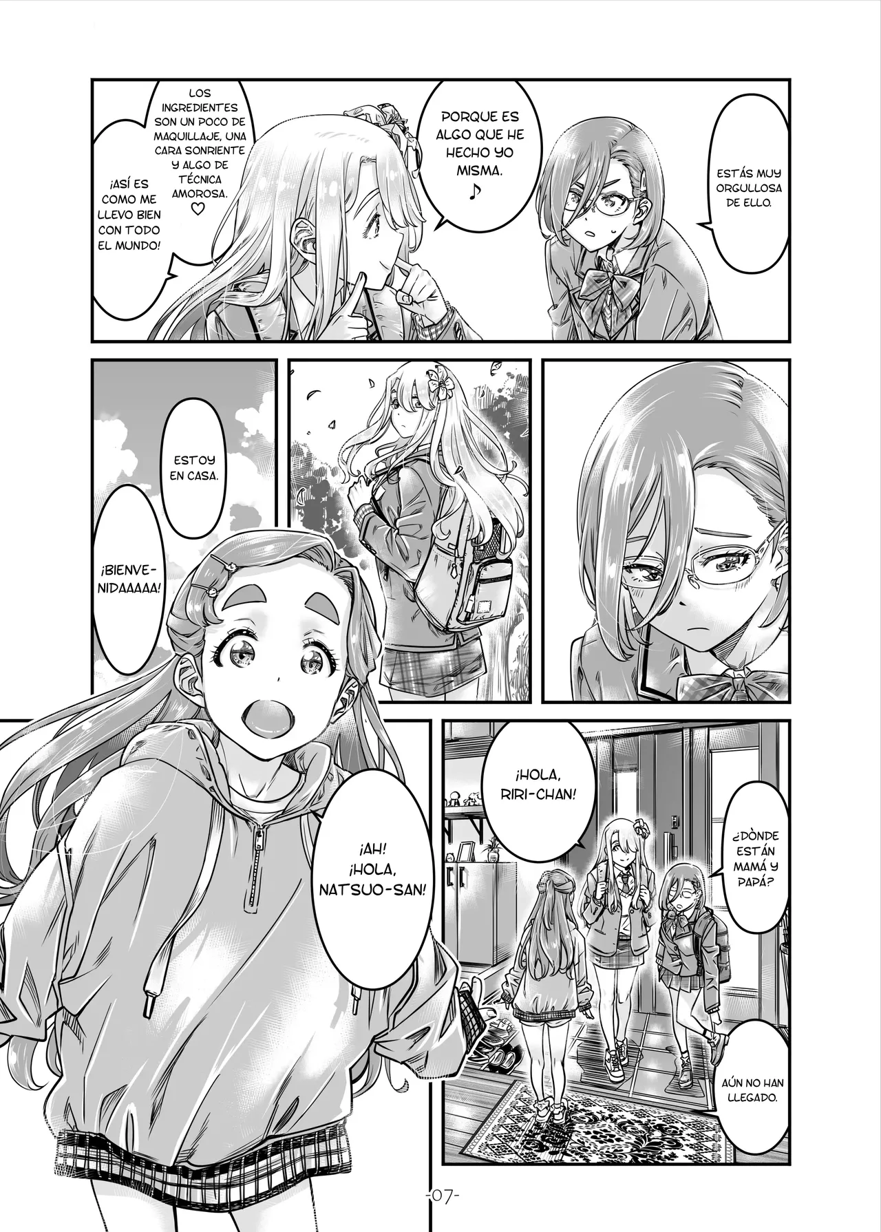 [MARUTA Production (MARUTA)] Nadeshiko Hiyori 2nd season - SERIES of GIRL's LOVE STORY ~episode 3~ [Spanish] [Digital] 图片编号 8