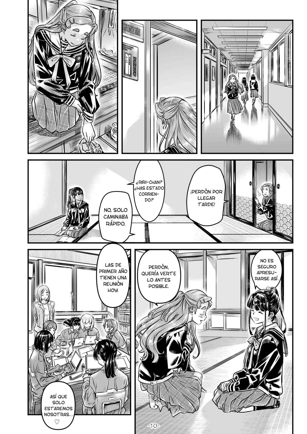 [MARUTA Production (MARUTA)] Nadeshiko Hiyori 2nd season - SERIES of GIRL's LOVE STORY ~episode 4~ [Spanish] [Digital] 图片编号 11