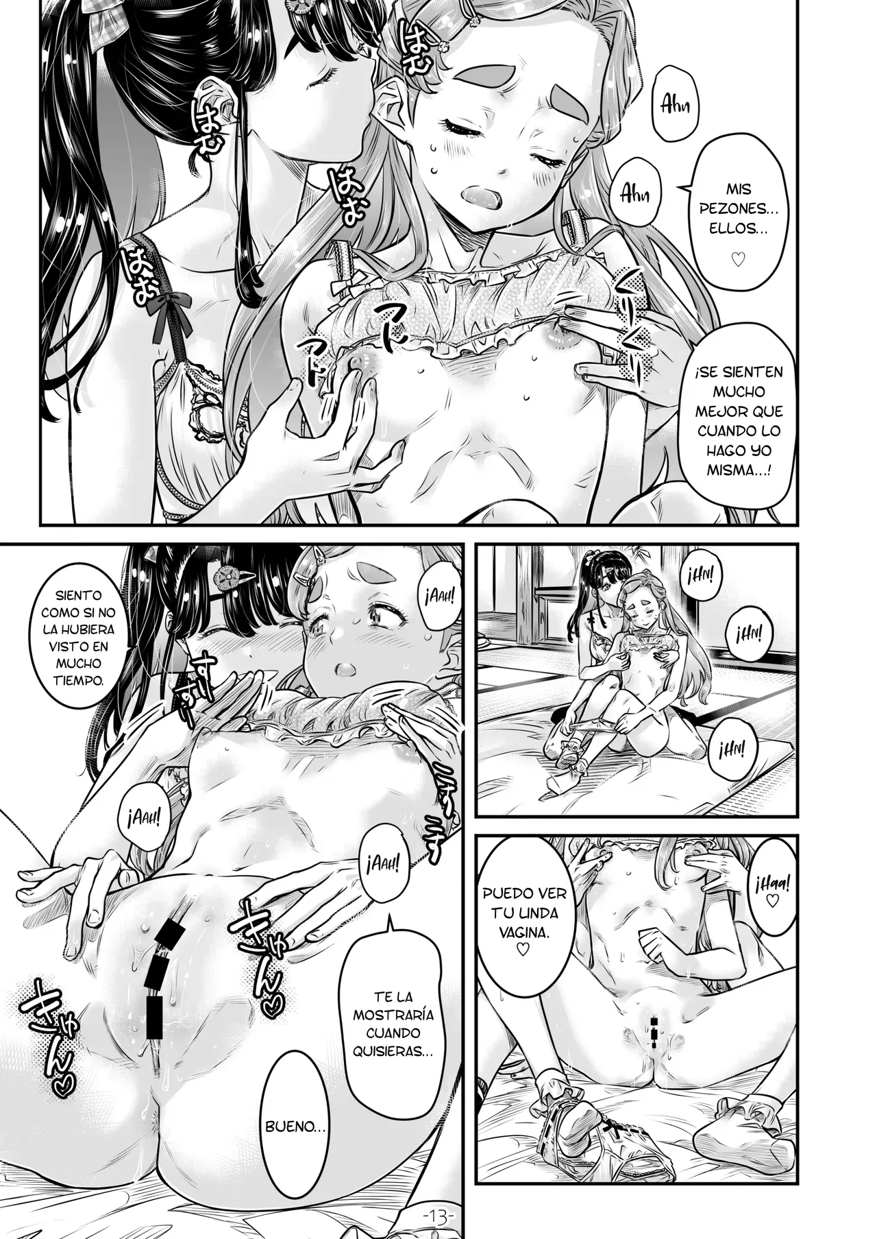 [MARUTA Production (MARUTA)] Nadeshiko Hiyori 2nd season - SERIES of GIRL's LOVE STORY ~episode 4~ [Spanish] [Digital] 图片编号 14