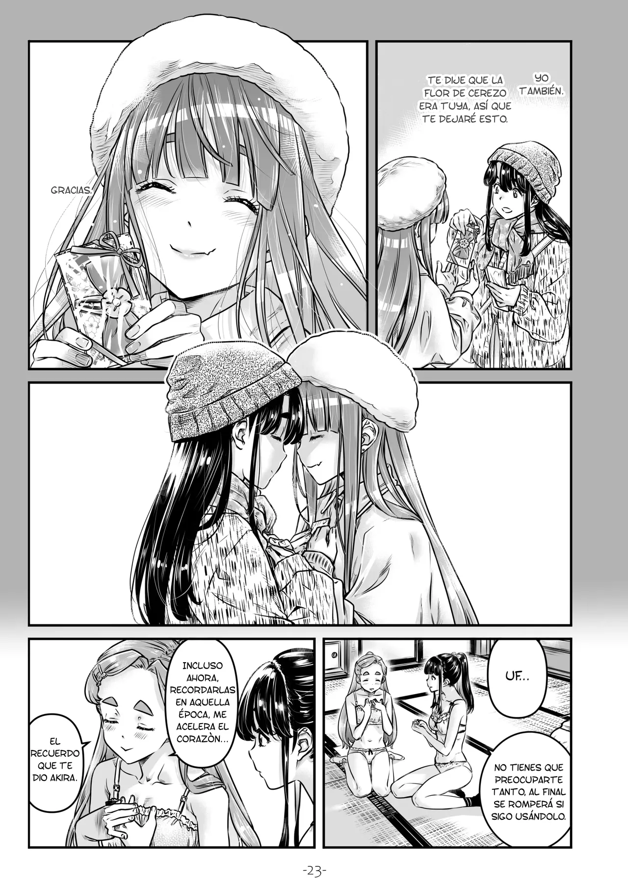 [MARUTA Production (MARUTA)] Nadeshiko Hiyori 2nd season - SERIES of GIRL's LOVE STORY ~episode 4~ [Spanish] [Digital] 图片编号 24