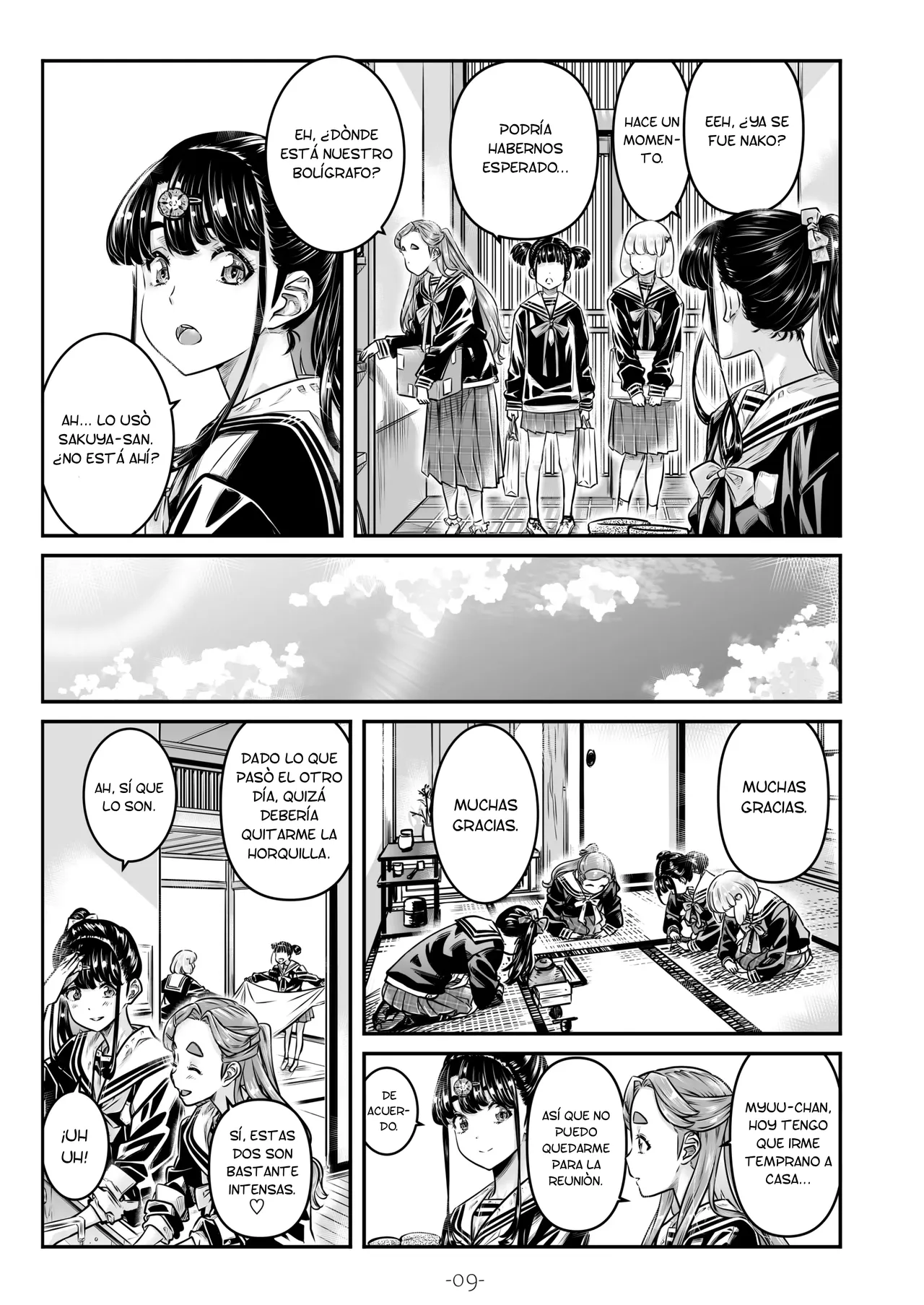 [MARUTA Production (MARUTA)] Nadeshiko Hiyori 2nd season - SERIES of GIRL's LOVE STORY ~episode 5~ [Spanish] [Digital] image number 10