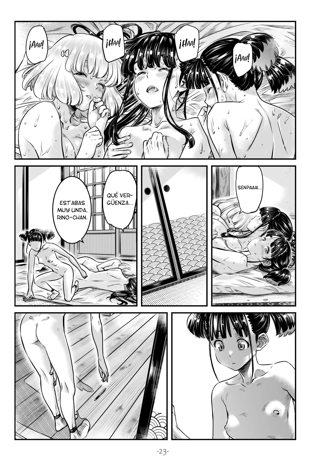 [MARUTA Production (MARUTA)] Nadeshiko Hiyori 2nd season - SERIES of GIRL's LOVE STORY ~episode 5~ [Spanish] [Digital] image number 24