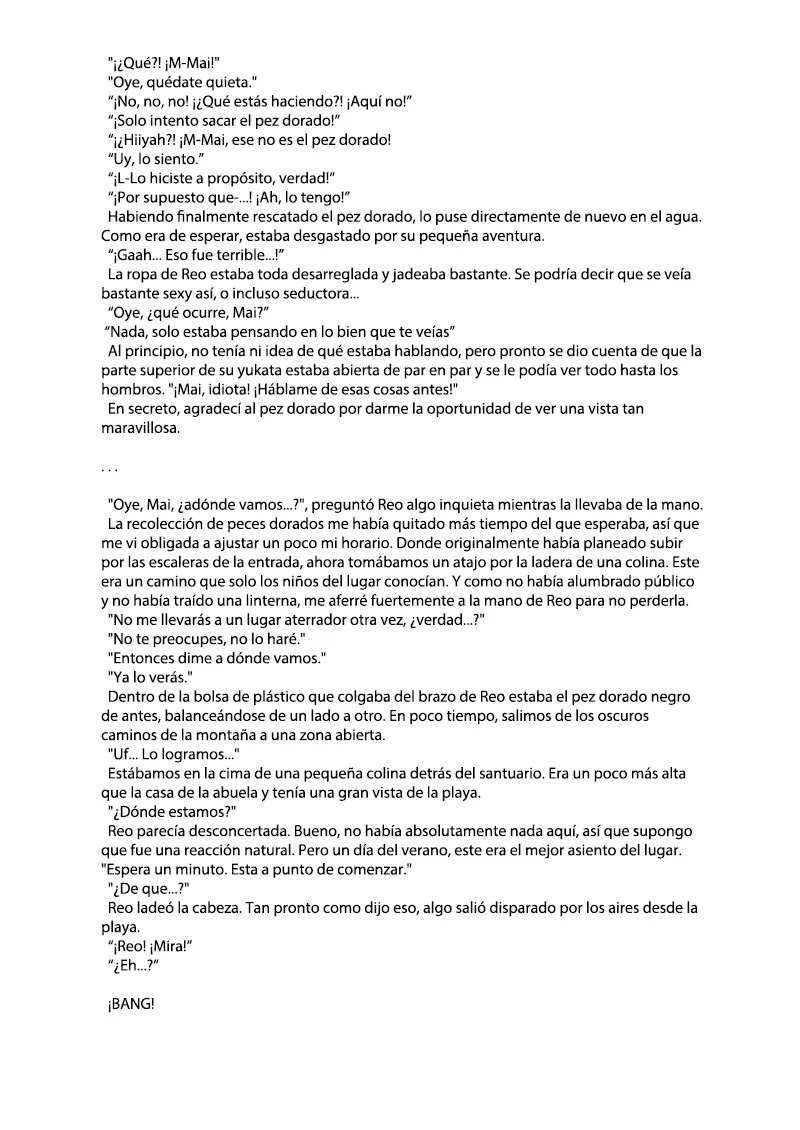 [LUMINOCITY, Fuguriya (Peko, Sano Shinichirou)] Sono Hanabira ni Kuchizuke o - Natsu o Gyutto ne! | Sono Hanabira ni Kuchizuke o - ¡Aprovecha el verano! [Spanish] 画像番号 32