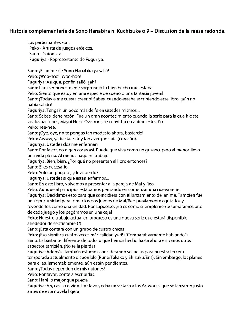 [LUMINOCITY, Fuguriya (Peko, Sano Shinichirou)] Sono Hanabira ni Kuchizuke o - Natsu o Gyutto ne! | Sono Hanabira ni Kuchizuke o - ¡Aprovecha el verano! [Spanish] 画像番号 42