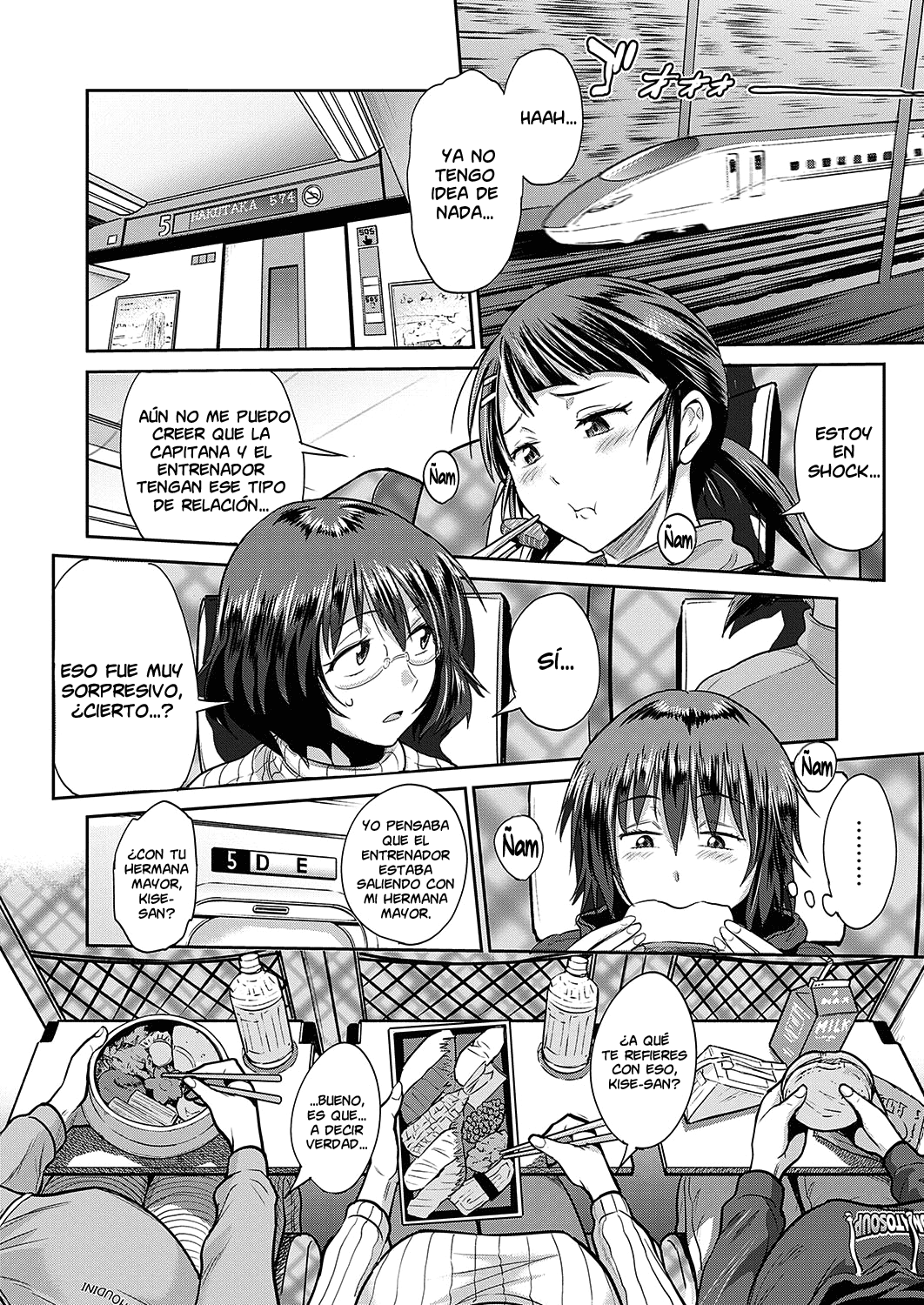 [DISTANCE] Jyoshi Luck! ~2 Years Later~ Ch. 12 (COMIC ExE 24) [Spanish] [NICONIISCANS] [Digital] изображение № 4