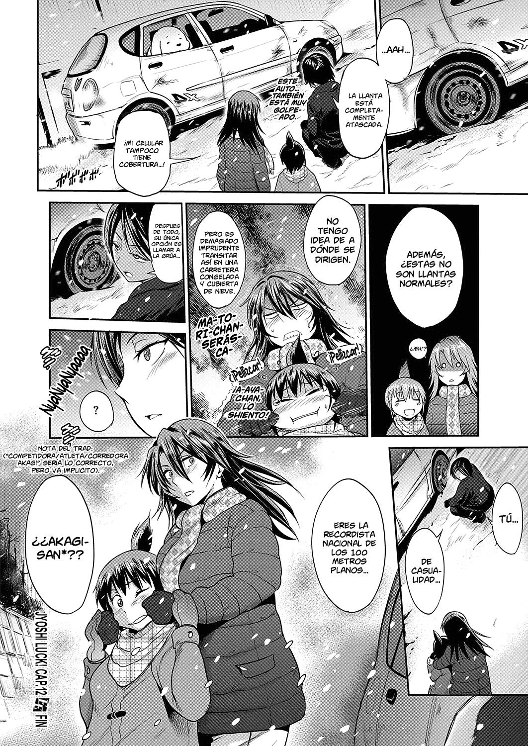 [DISTANCE] Jyoshi Luck! ~2 Years Later~ Ch. 12 (COMIC ExE 24) [Spanish] [NICONIISCANS] [Digital] изображение № 24