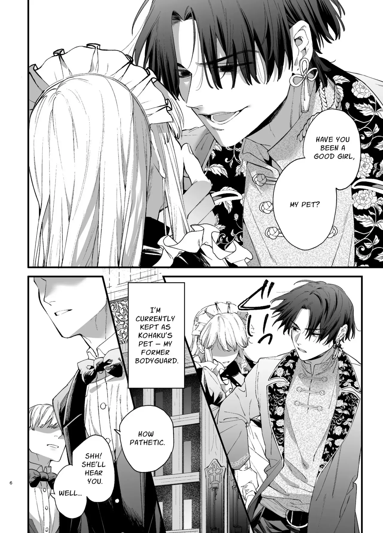 [Umenegi Daimyoujin (Umekoppe)] Shini gē ni Tensei Shita Mafia jō wa Henai Supai ni te Kagome ni Sareru 2 | The Spy Who Ravished Me ~Reborn As a Mafia Princess in a Deadly Game~ 2 [English] [Chocolate] изображение № 5