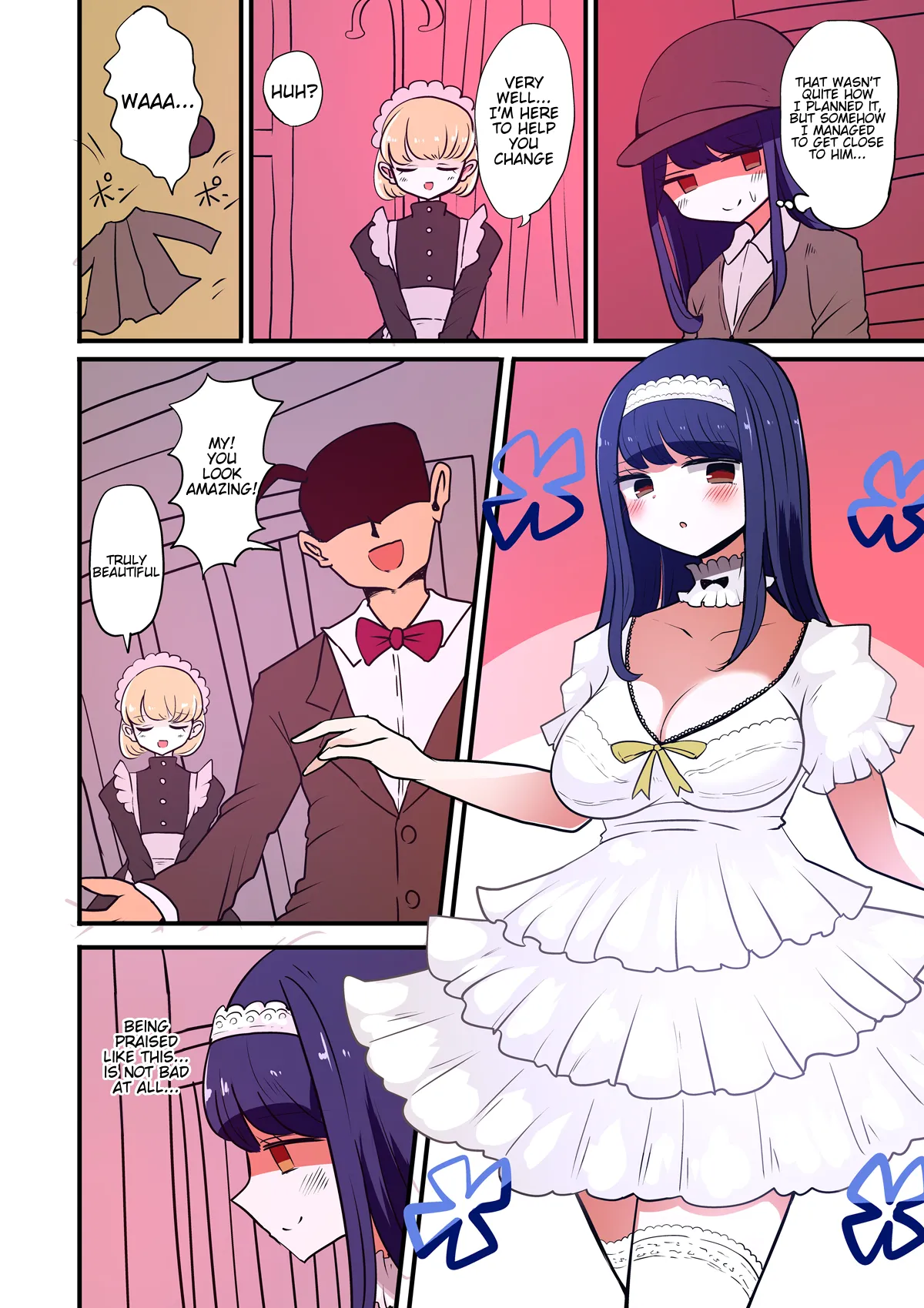 [Murasaki Nyanko Bar (Vae)] Detective disguise TS [english] numero di immagine  4