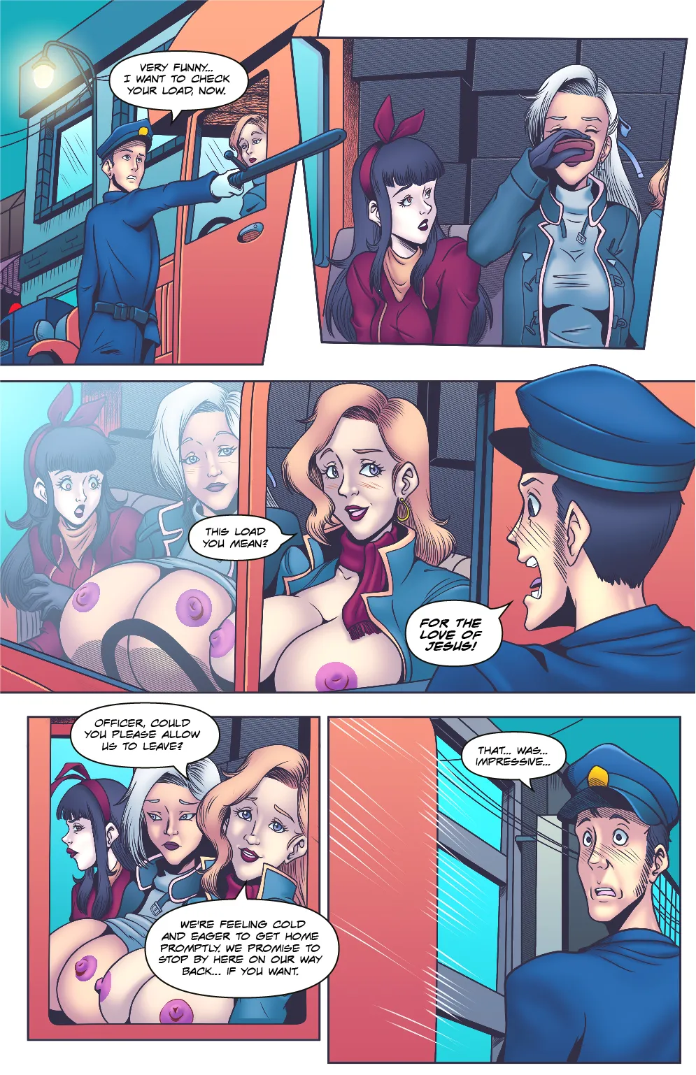 The Breast Gang (Seduction Comic) изображение № 2