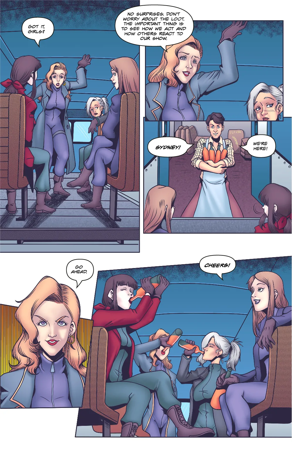 The Breast Gang (Seduction Comic) изображение № 4