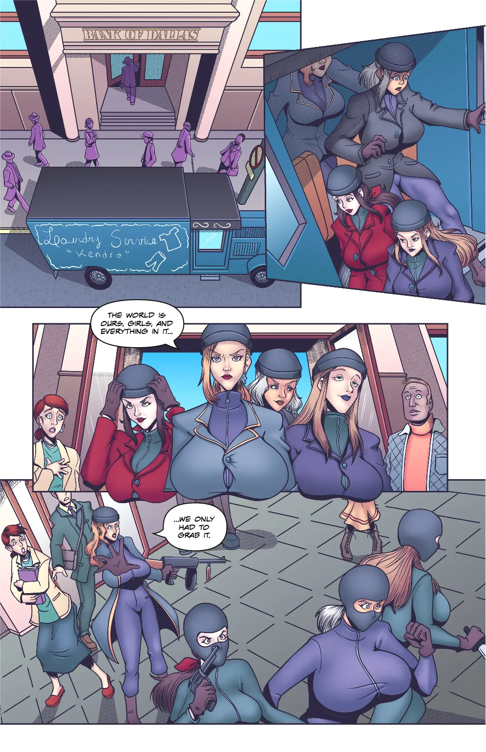 The Breast Gang (Seduction Comic) изображение № 5