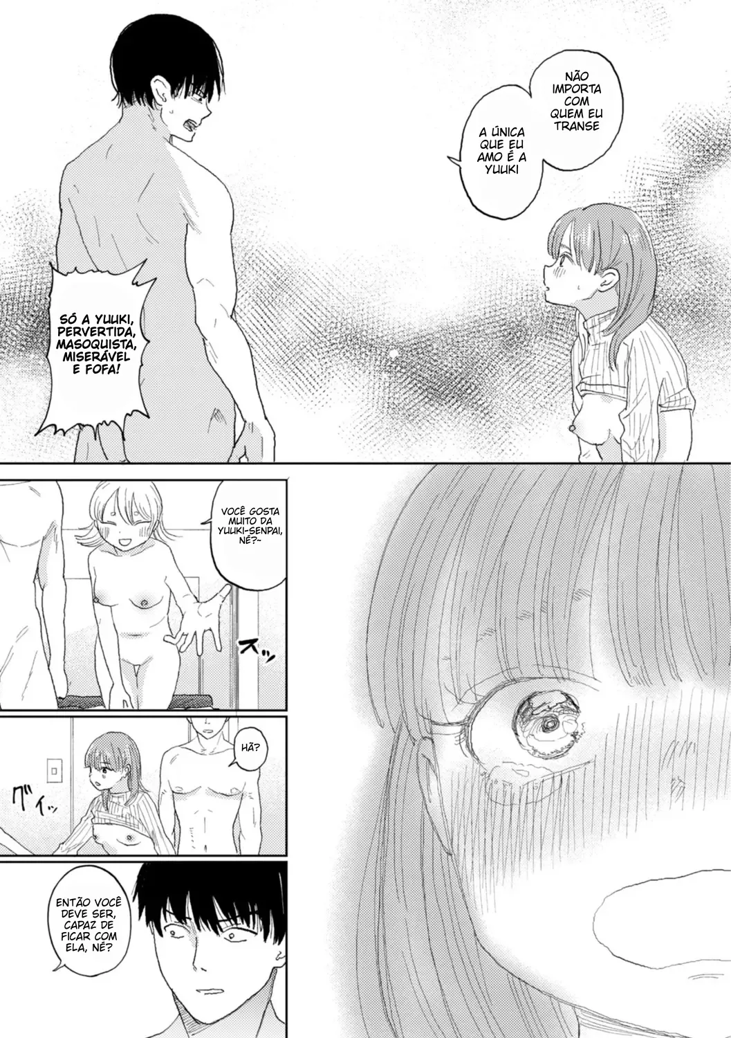 [Kan-non Ritsu] Gyaku NTR suki na kanojo kanketsu-hen [Portuguese-BR] [Digital] image number 25