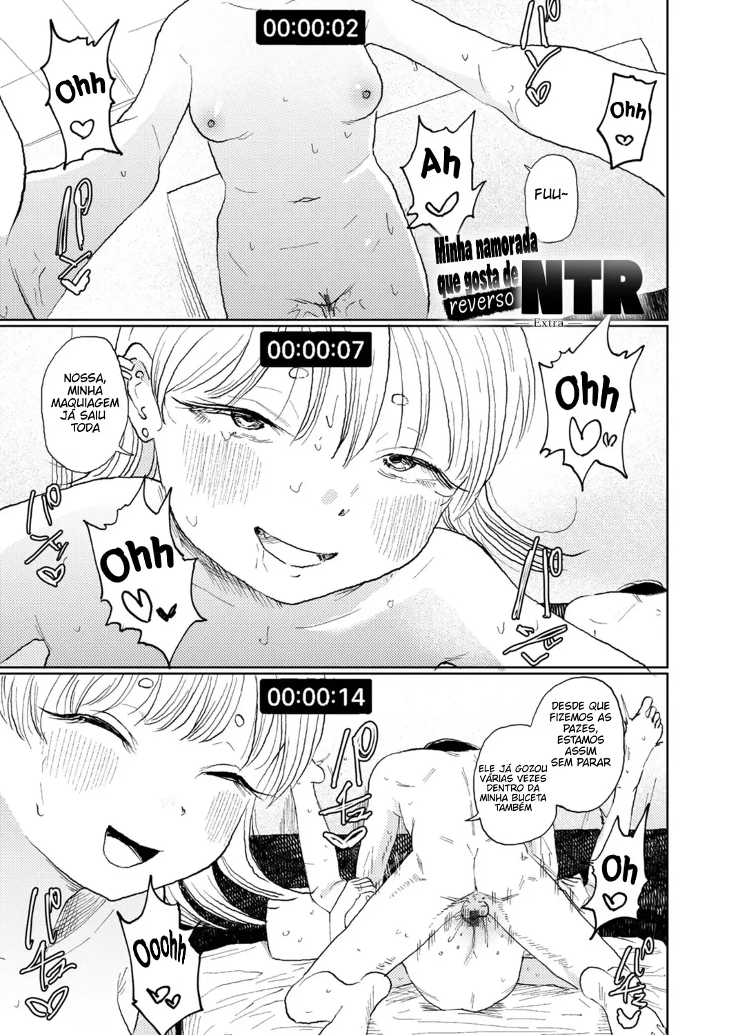 [Kan-non Ritsu] Gyaku NTR suki na kanojo bangai-hen [Portuguese-BR] [Digital] 画像番号 3