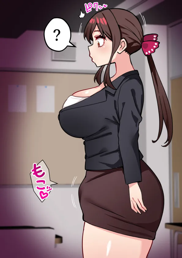 [Hotaru] Joshikou no Futanari Kyoushi ga Chinpo de Gakkyu Houkai 18eme image