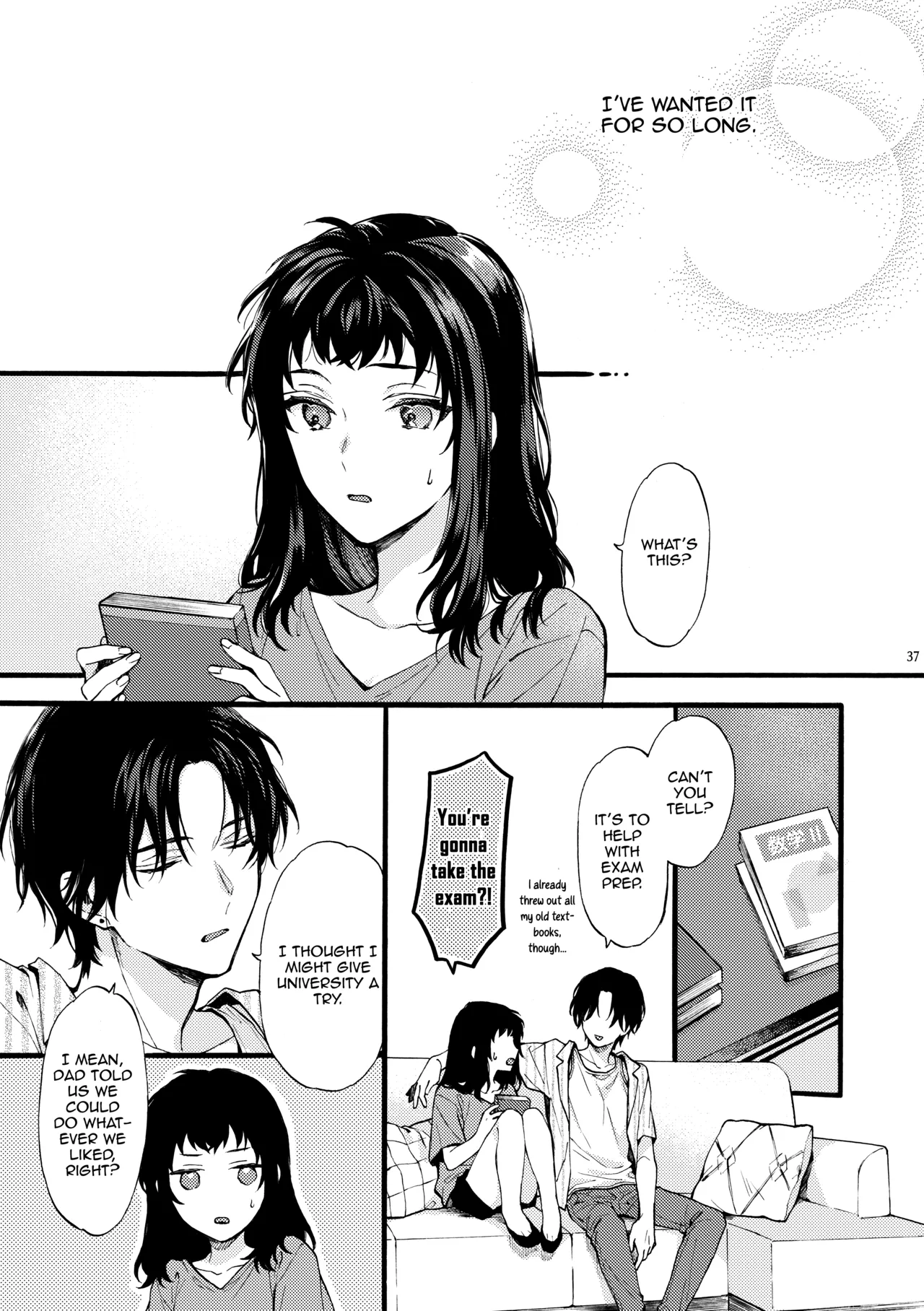 [ClockLord (Suzushiro Nerita)] Kono Hito Kareshi ja Arimasen!! (4) ~Shinomura Kyoudai no Mukashibanashi~ | This Guy is NOT my Boyfriend!! ~The Shinomura siblings: Natsuki side story~ [English] [Rupee] image number 37