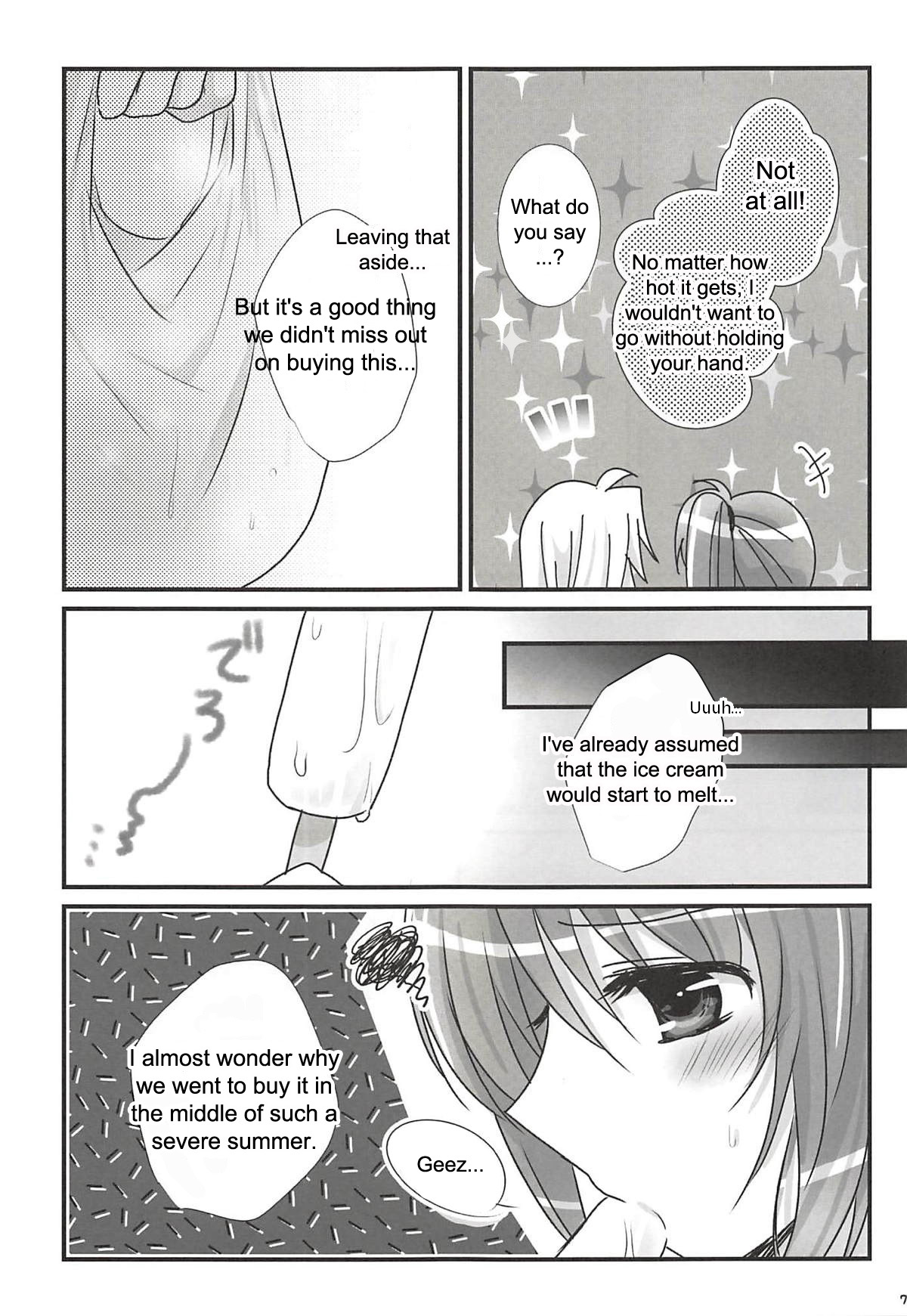 (C94) [Ameiro (Nanashiki)] Natsudoke (Mahou Shoujo Lyrical Nanoha) [English] [Started The Breaker + NanoFate] numero di immagine  6