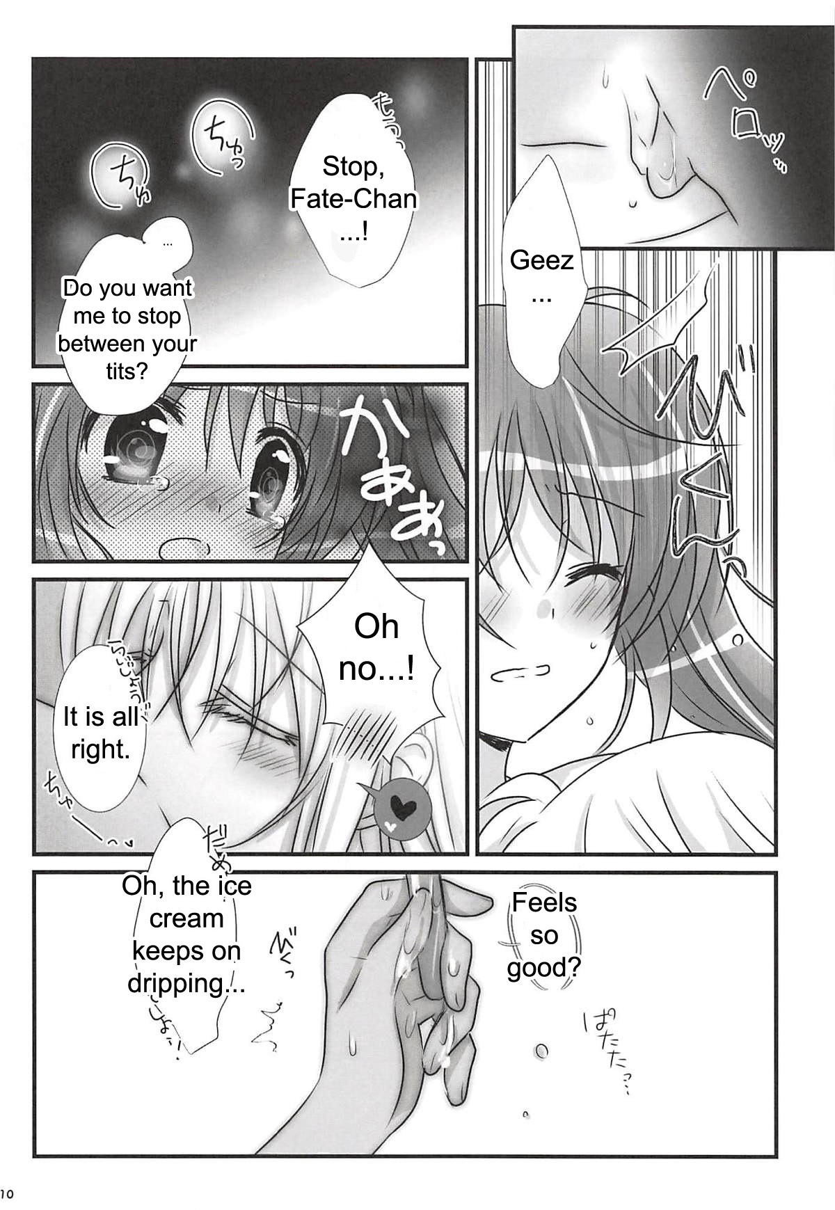 (C94) [Ameiro (Nanashiki)] Natsudoke (Mahou Shoujo Lyrical Nanoha) [English] [Started The Breaker + NanoFate] numero di immagine  9