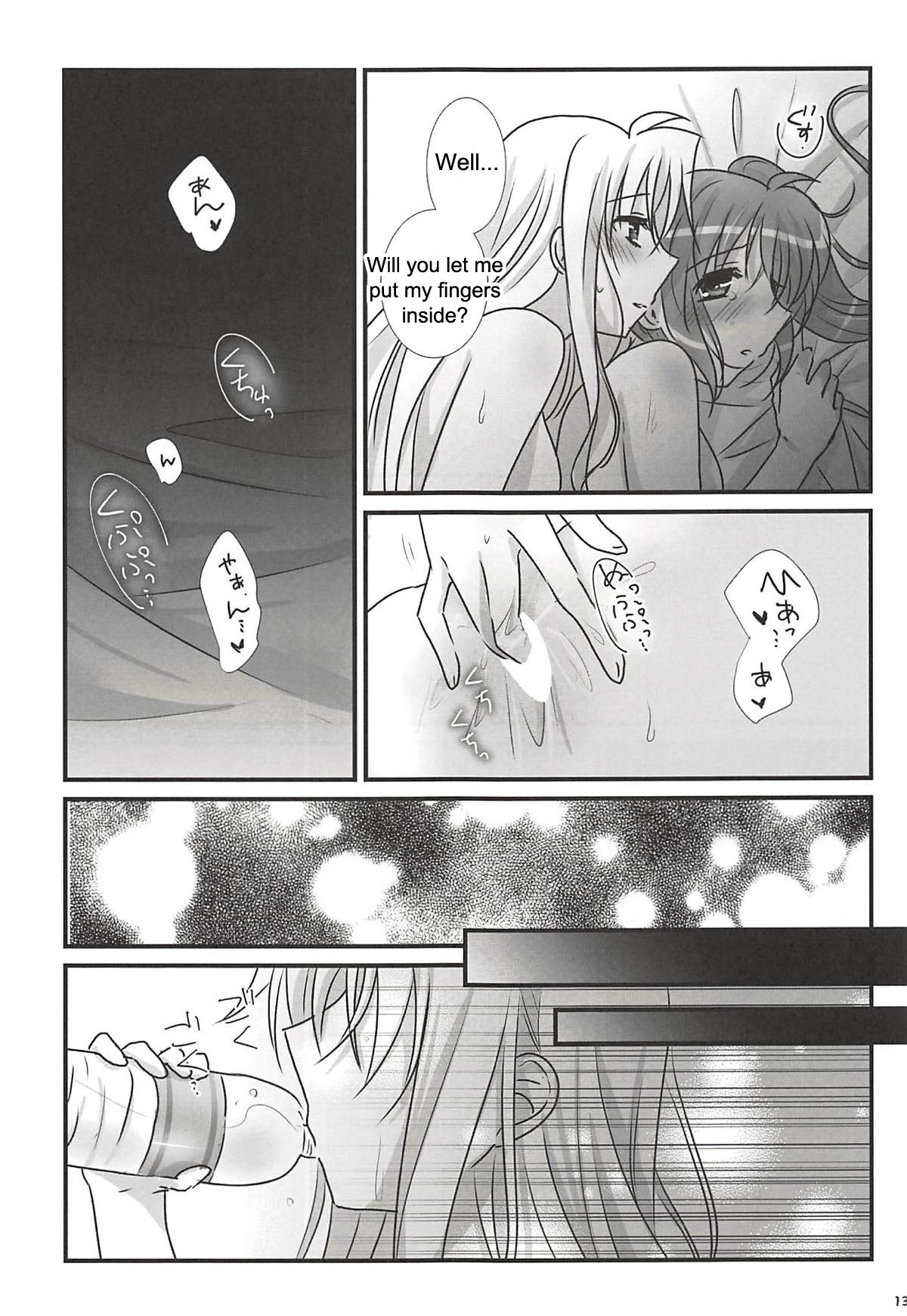 (C94) [Ameiro (Nanashiki)] Natsudoke (Mahou Shoujo Lyrical Nanoha) [English] [Started The Breaker + NanoFate] numero di immagine  12