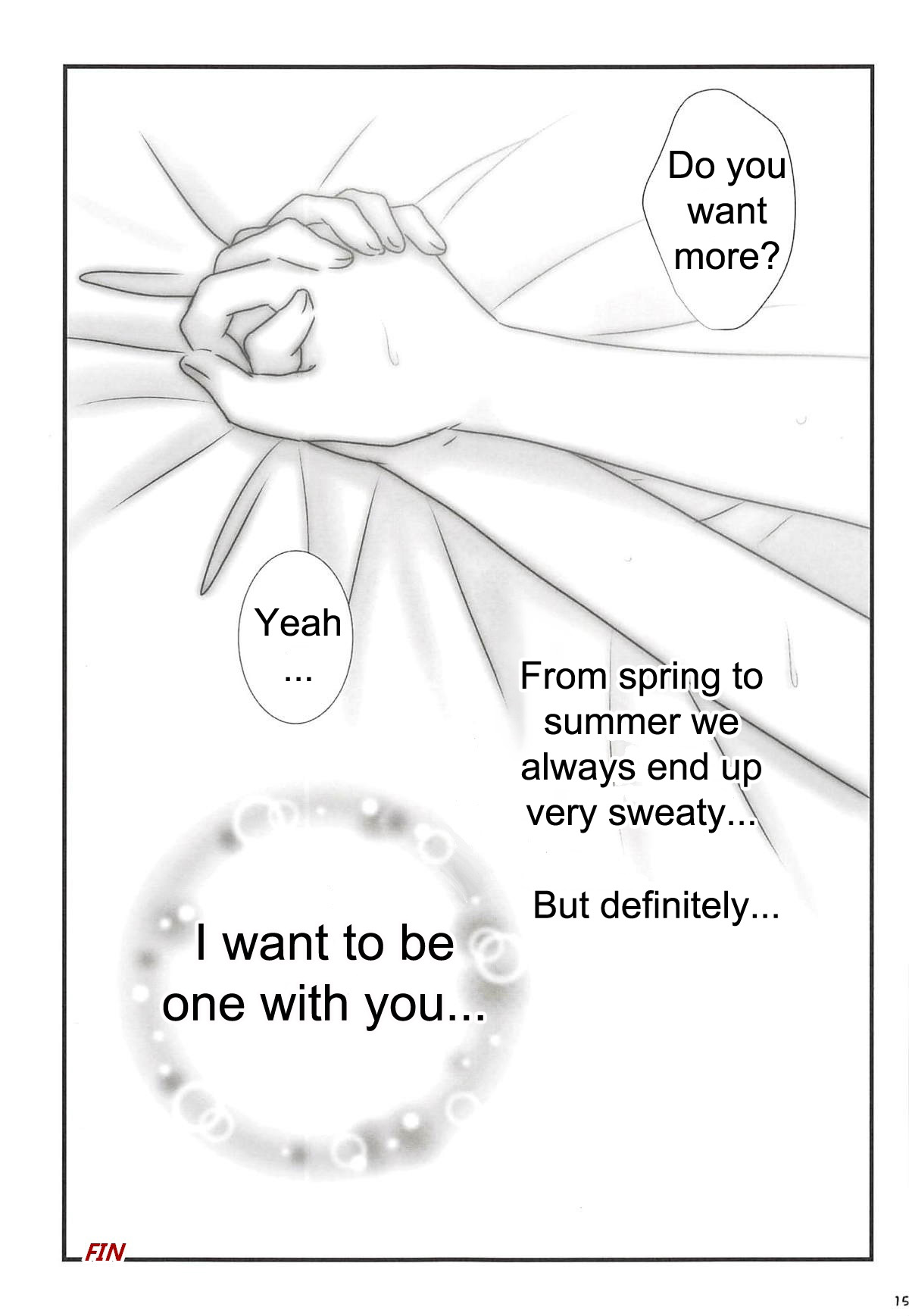 (C94) [Ameiro (Nanashiki)] Natsudoke (Mahou Shoujo Lyrical Nanoha) [English] [Started The Breaker + NanoFate] numero di immagine  14