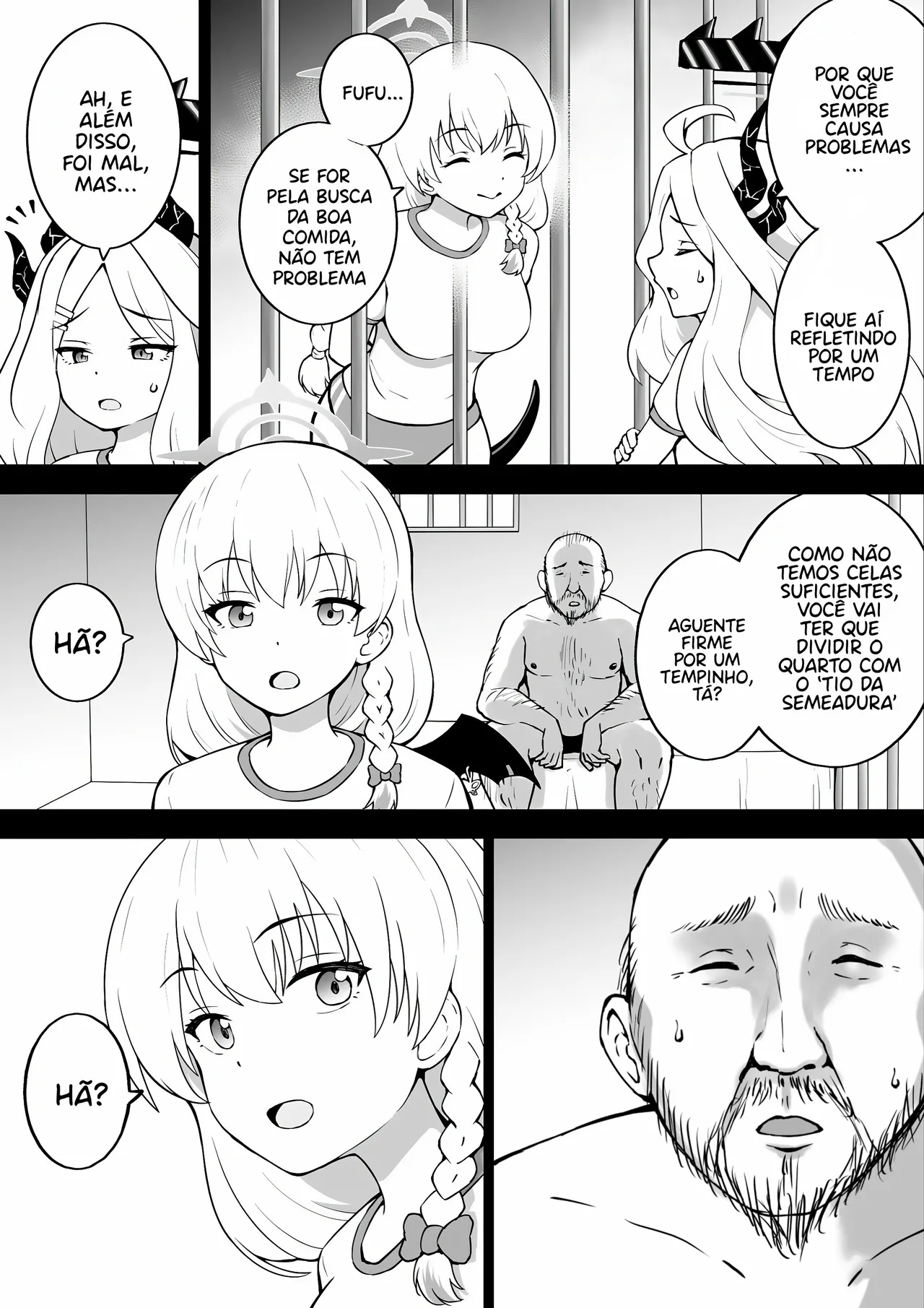 [Okiha] Aibeya | cela compartilhada (Blue Archive) [Portuguese-BR] image number 1