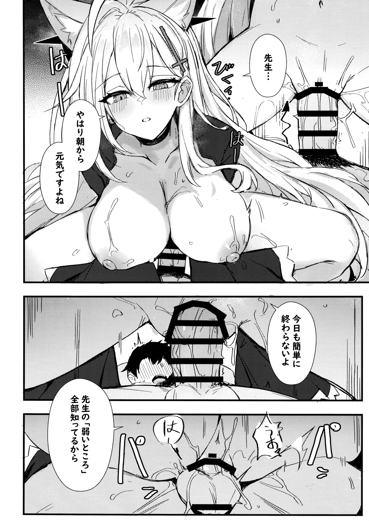 (C106) [KEDAMAMARU] Shiroko-tachi wa Sensei no ○○○ ga Hoshii (Blue Archive) 画像番号 3