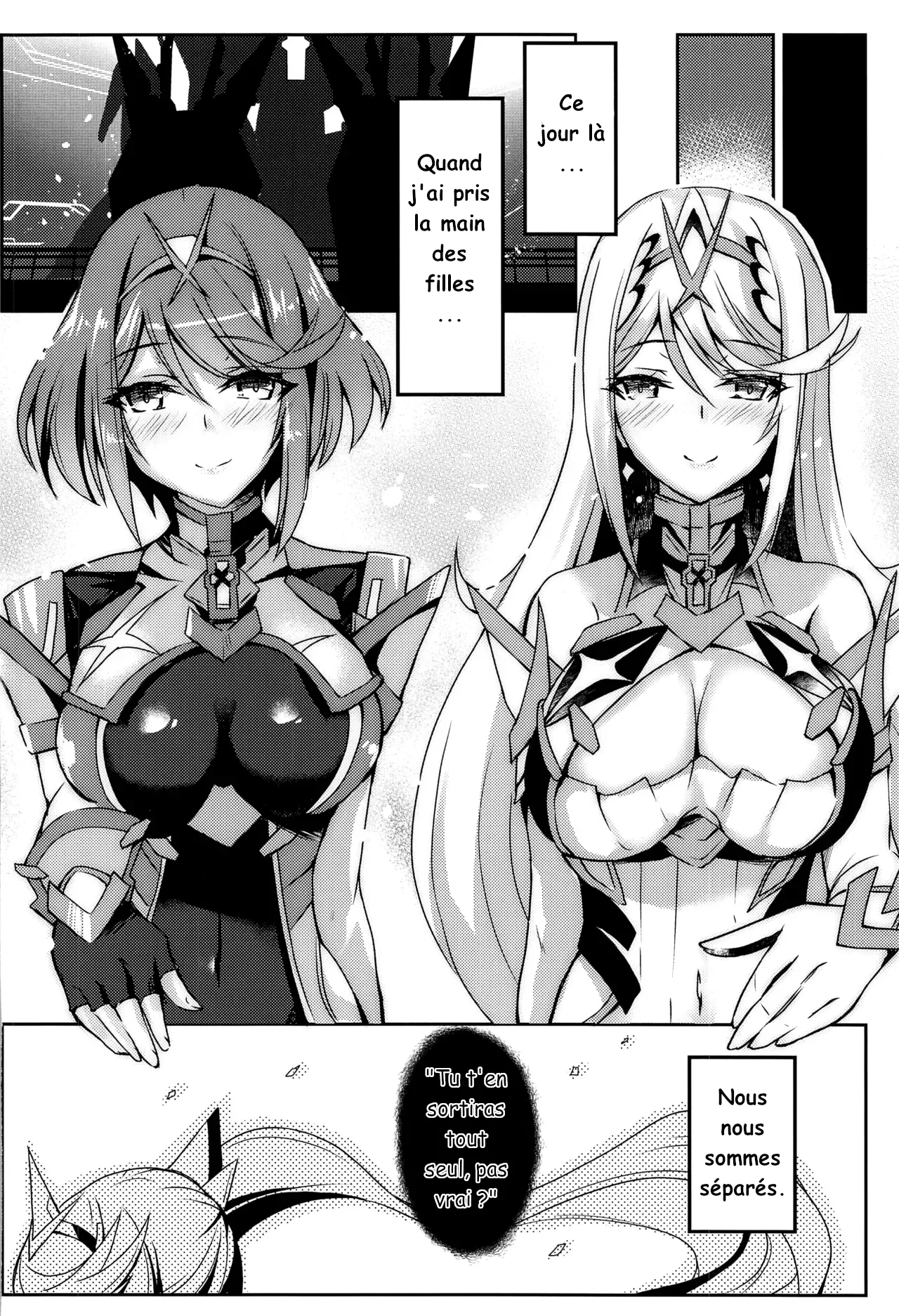 (COMIC1☆17) [Dorayakiya (Inoue Takuya)] Pneuma-chan no Ecchi Hon (Xenoblade Chronicles 2) [French] 이미지 번호 3