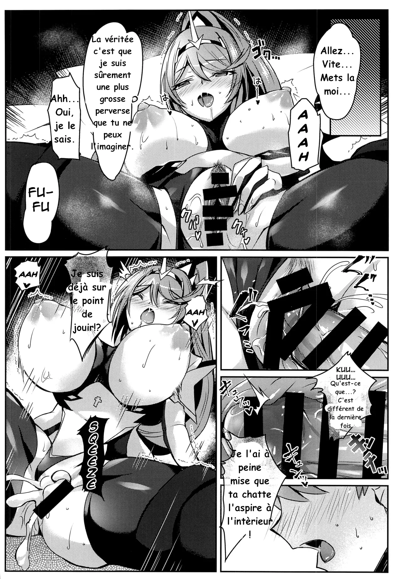 (COMIC1☆17) [Dorayakiya (Inoue Takuya)] Pneuma-chan no Ecchi Hon (Xenoblade Chronicles 2) [French] 이미지 번호 19