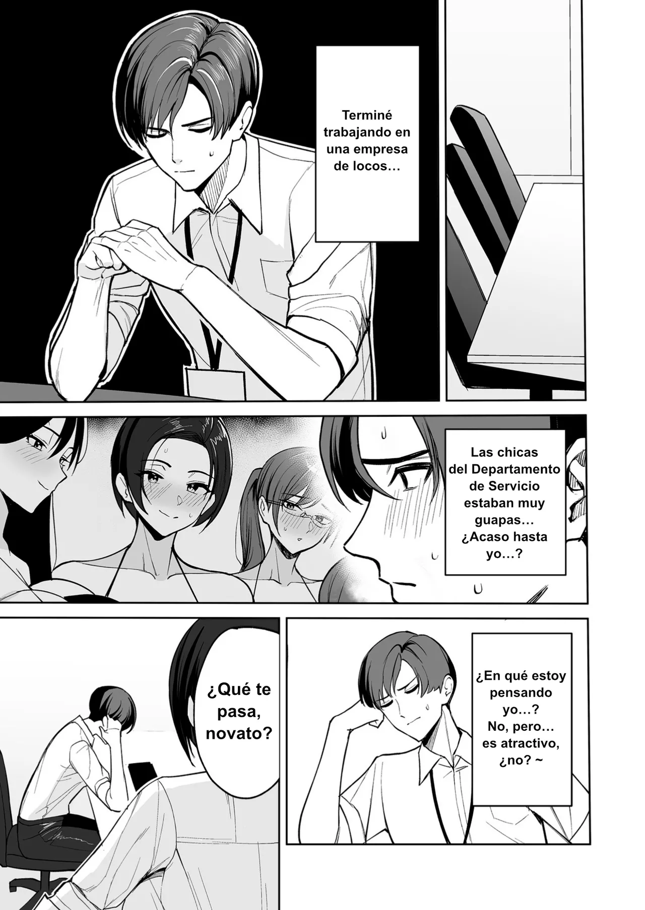 [C-kyuu] Gohoubi wa Karada de. ~Ero-sugi Fukuri Kousei wa Seishori-ka no Oshigoto~ (1)｜Recompensa para el Cuerpo ~Las Prestaciones Demasiado Eróticas son Parte del Trabajo del Departamento de Tratamiento Sexual"~ (1) [Spanish] [Kotori] numero di immagine  10