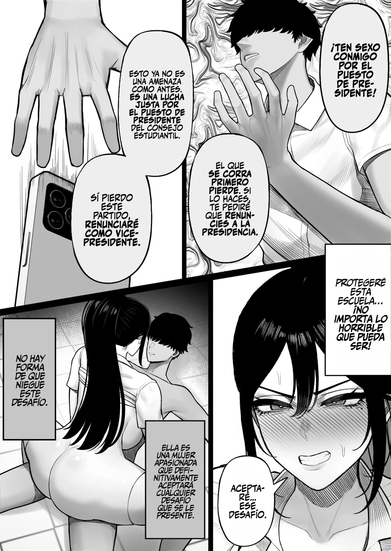 [Kurukuru] Seito Kaichou wa Hojiritai｜La Presidenta del Consejo Estudiantil Quiere Meterlo [Spanish] [Andreww857 = -A.W. SCAN-] 이미지 번호 21