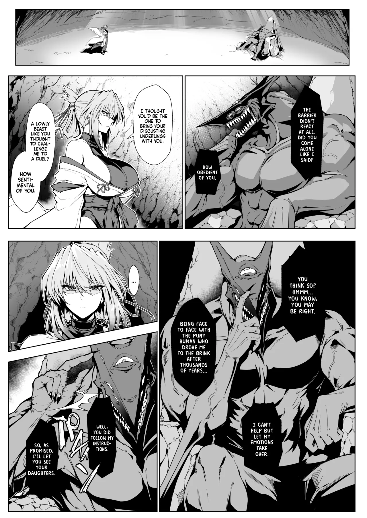 [Hokkebain! (Halcon)] Hama no Miko Ingoku ni Otsu 2 | Exorcist Maidens 2: The Fall to Lustful Hell [English] [Shiromaru] [Digital] image number 28