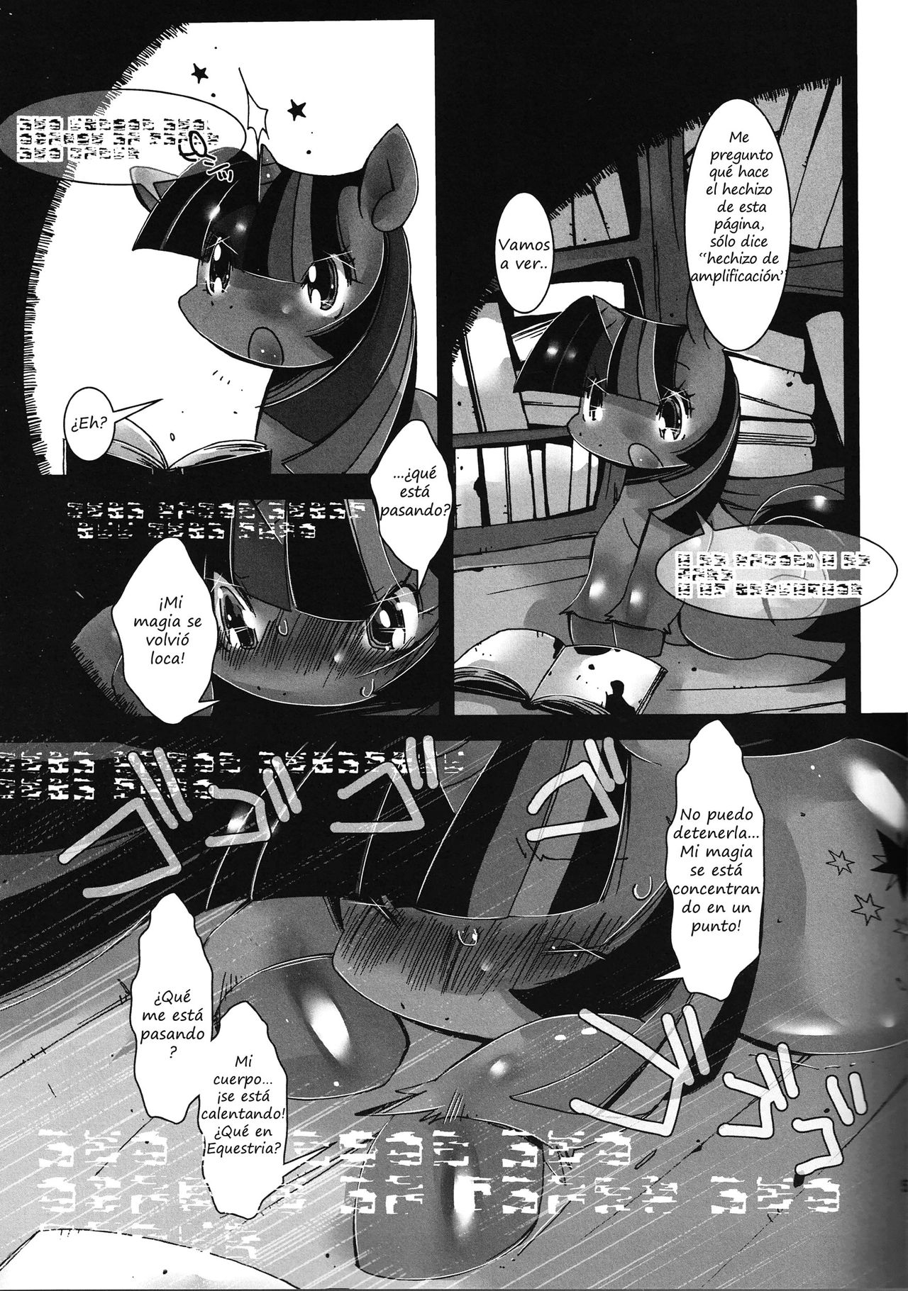 (Mofuket 2) [Kigeki Gahou (Sugai)] Twilight Syndrome (My Little Pony: Friendship is Magic) [Spanish] [Red Fox Makkan] image number 3