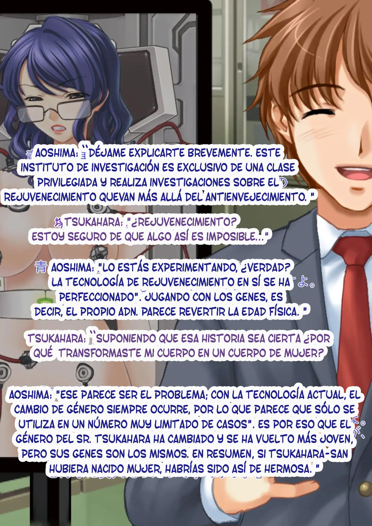 [Kyousei TSF no Ohanashi] Kyousei Seitenkan Onna ni Sarete Ijimerareru PoweHara Chuunen Dansei Kanrishoku no Ohanashi [Spanish] [TF SCANS] 画像番号 13