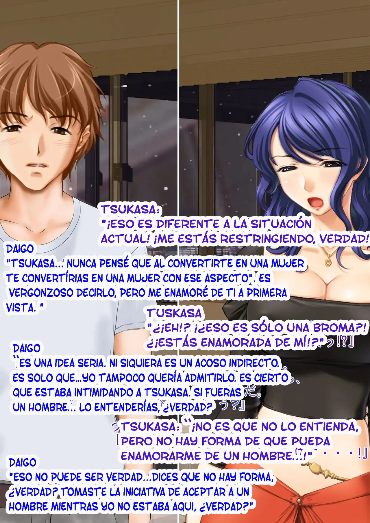 [Kyousei TSF no Ohanashi] Kyousei Seitenkan Onna ni Sarete Ijimerareru PoweHara Chuunen Dansei Kanrishoku no Ohanashi [Spanish] [TF SCANS] 画像番号 113