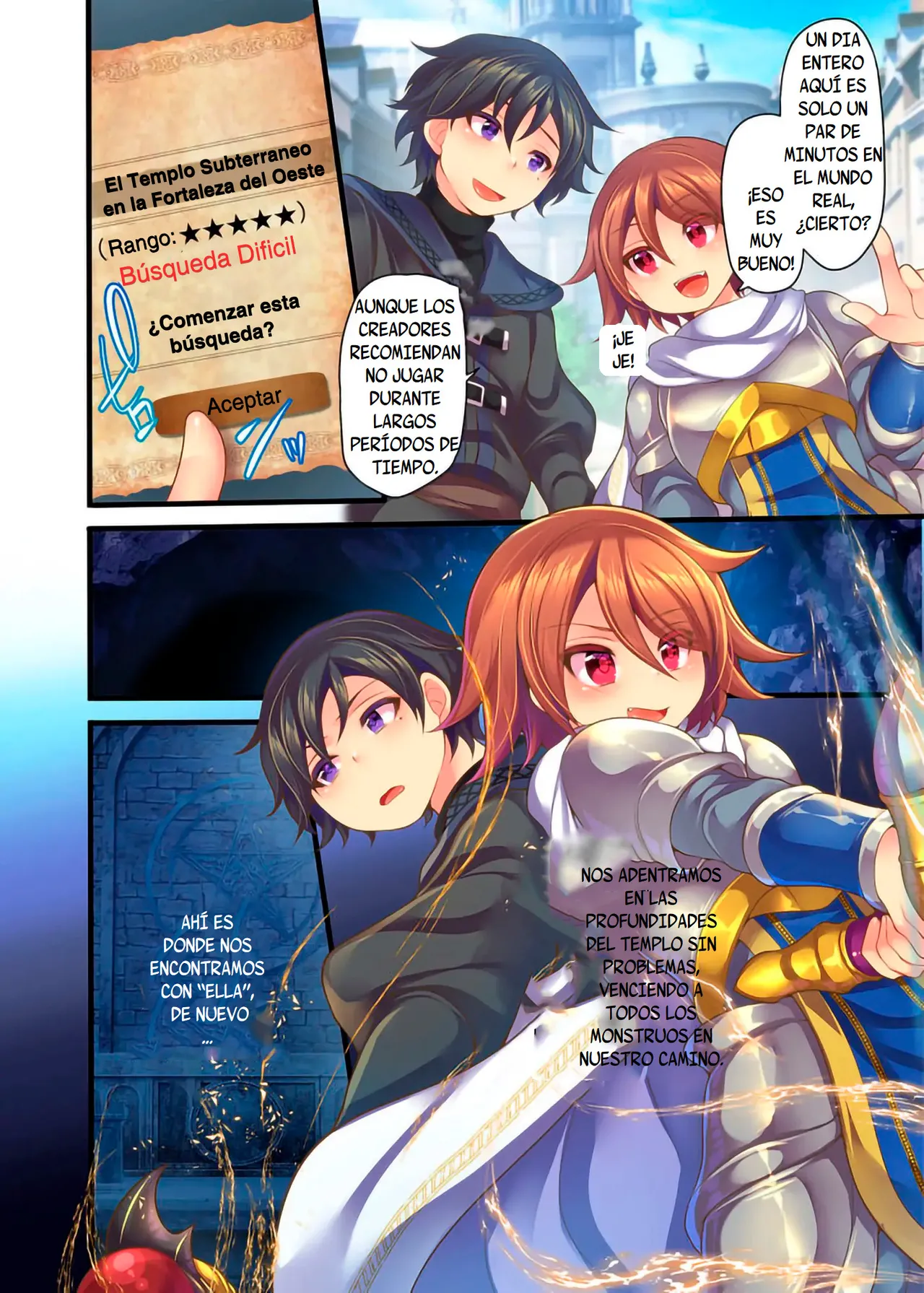 [Ue ni Aru Mikan] Game-nai de Dorei Shoufu ni Tenshoku Shitara Genjitsu ni mo Hanei Sareru You desu 1 [Spanish] [TF SCANS] 图片编号 9