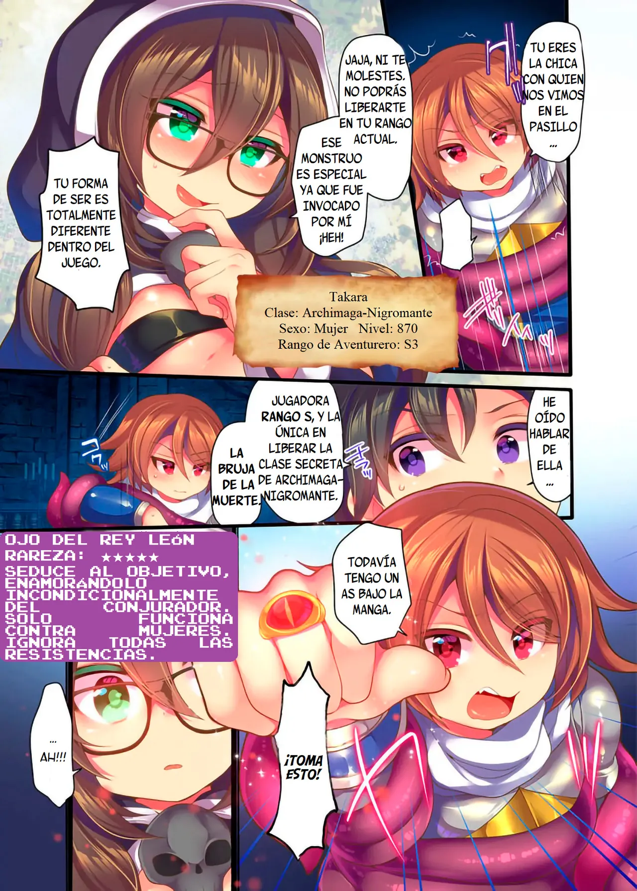 [Ue ni Aru Mikan] Game-nai de Dorei Shoufu ni Tenshoku Shitara Genjitsu ni mo Hanei Sareru You desu 1 [Spanish] [TF SCANS] 图片编号 11