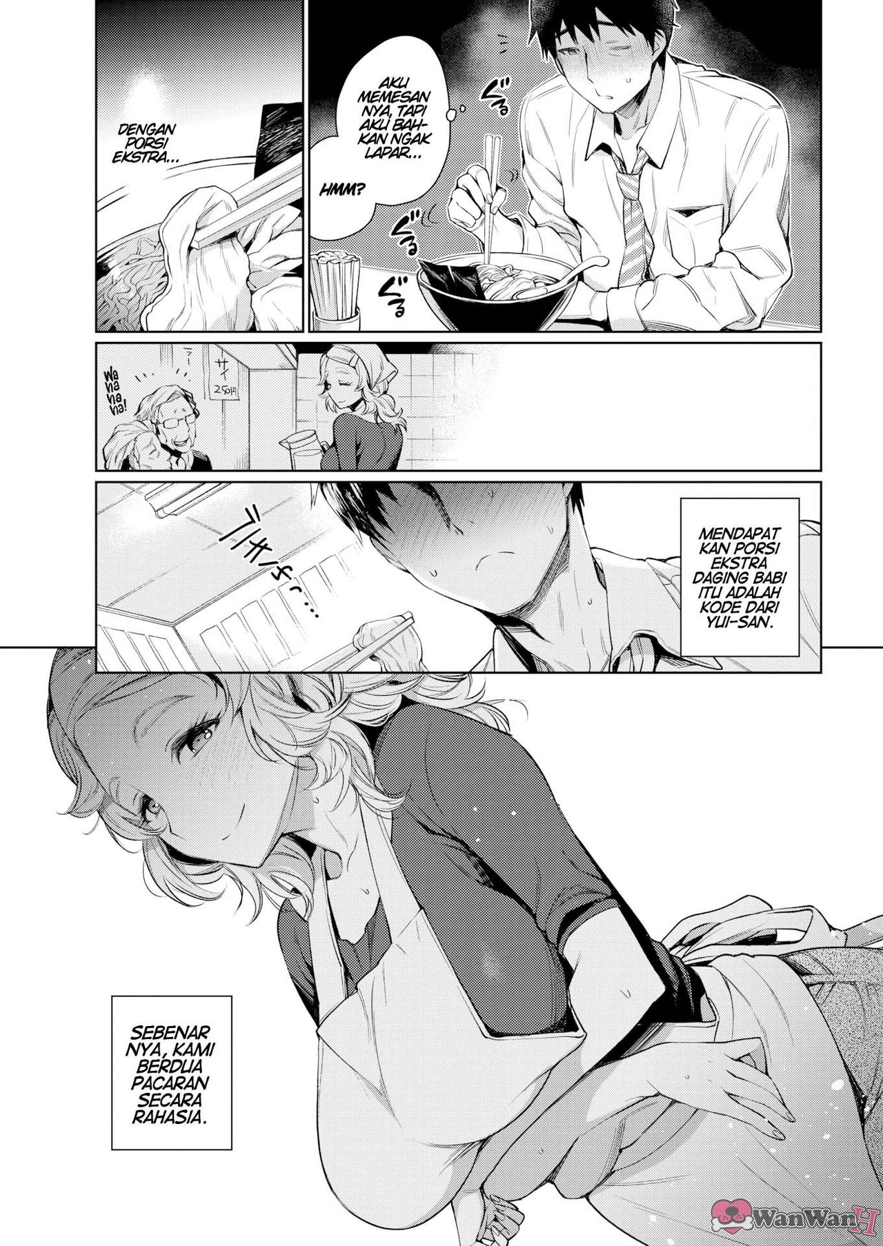 [Rokkaku Yasosuke] Okawari o Douzo (COMIC Shitsurakuten 2018-05) [Indonesian] [WanWanH] [Decensored] [Digital] Bildnummer 3