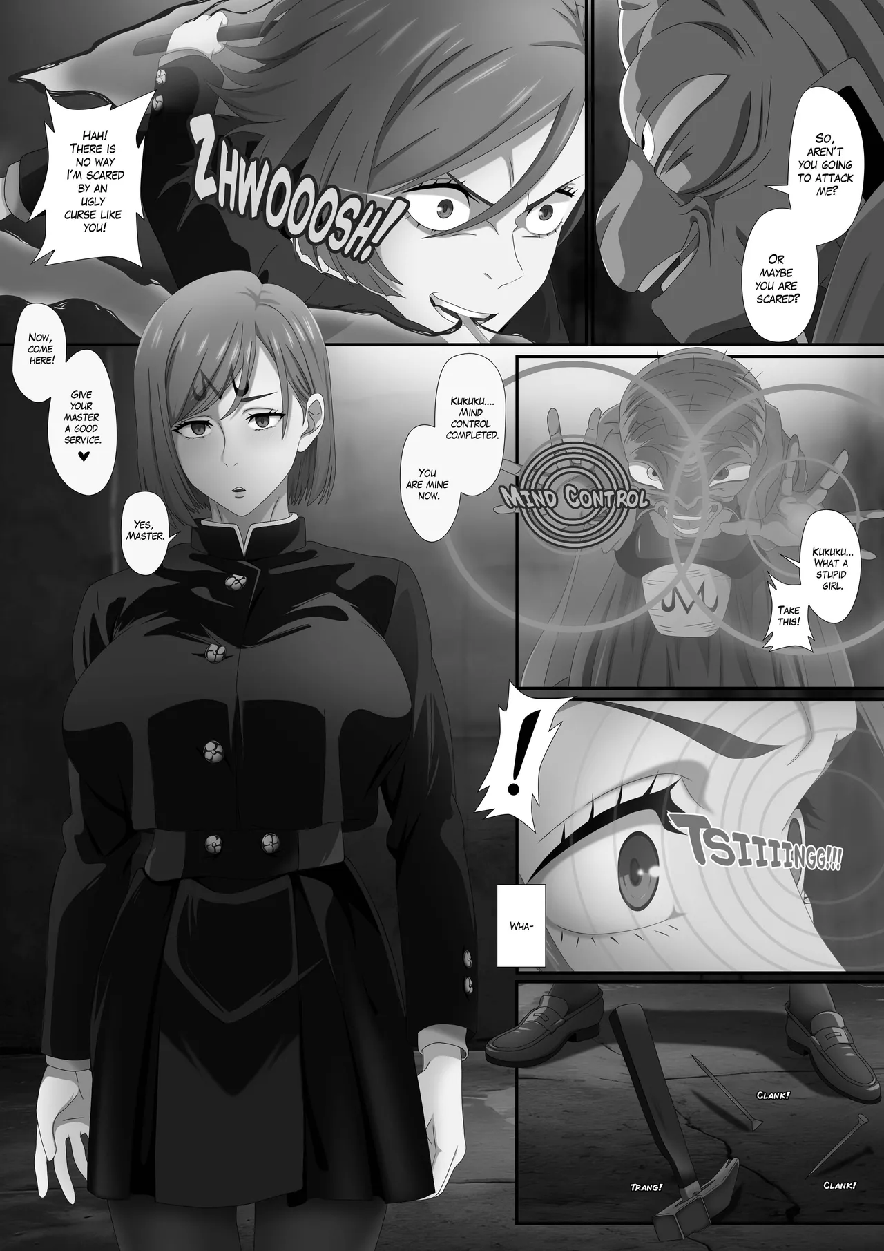 [Naraku No Nimotsu] Badidi x Nobara [CrossOver Doujin Commission] [Uncensored] (Jujutsu Kaisen x Dragon Ball Z) image number 1