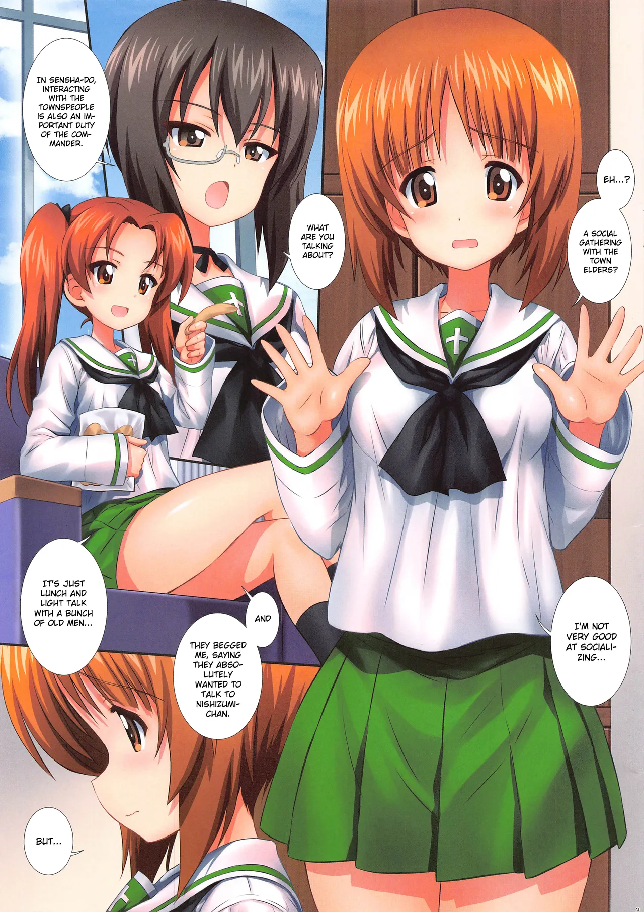 (C103) [Kamogawaya (Kamogawa Tanuki)] GuP is Good! ver. M&S (Girls und Panzer) [English] [Gagak_Ireng] (rewrite) 图片编号 3