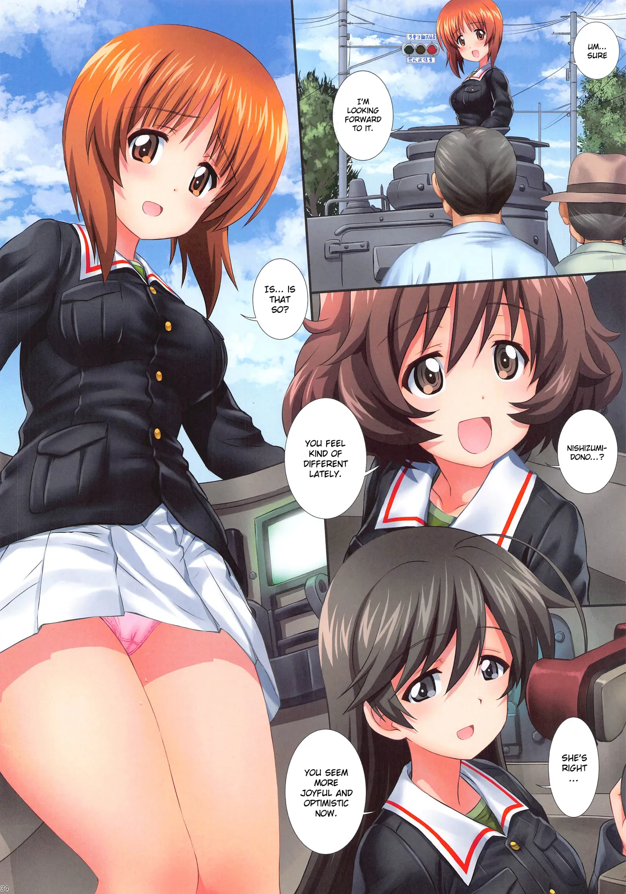 (C103) [Kamogawaya (Kamogawa Tanuki)] GuP is Good! ver. M&S (Girls und Panzer) [English] [Gagak_Ireng] (rewrite) 图片编号 34