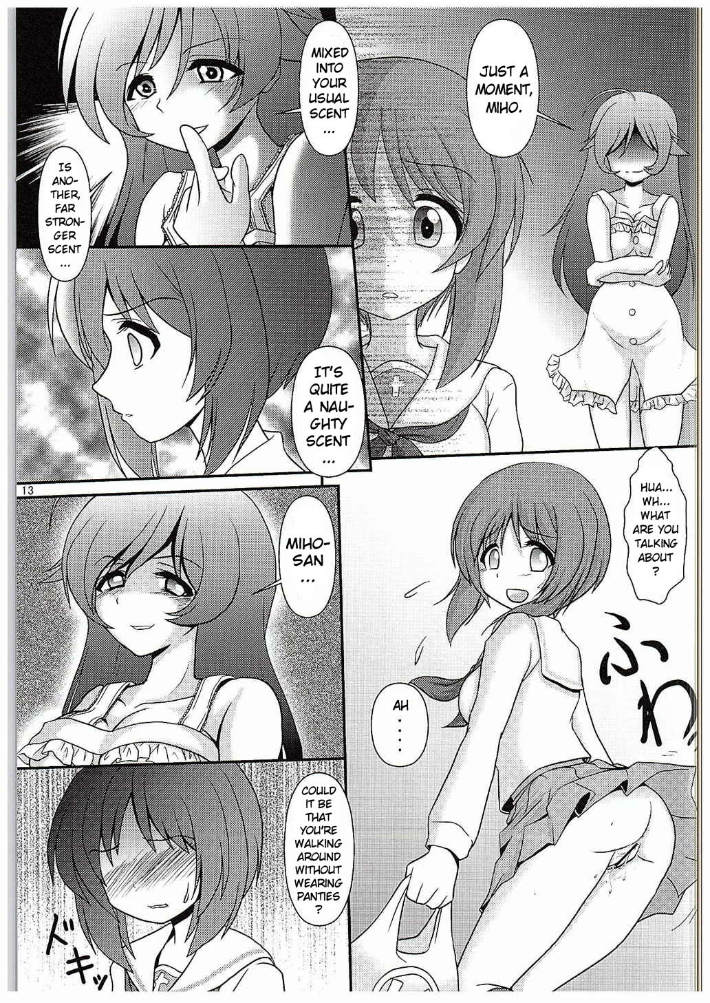 (C84) [Maichan Kikaku (Final)] Osoto de Panzer Vor! | Panzer Vor Together! (Girls und Panzer) [English] [Keye Necktire] image number 11