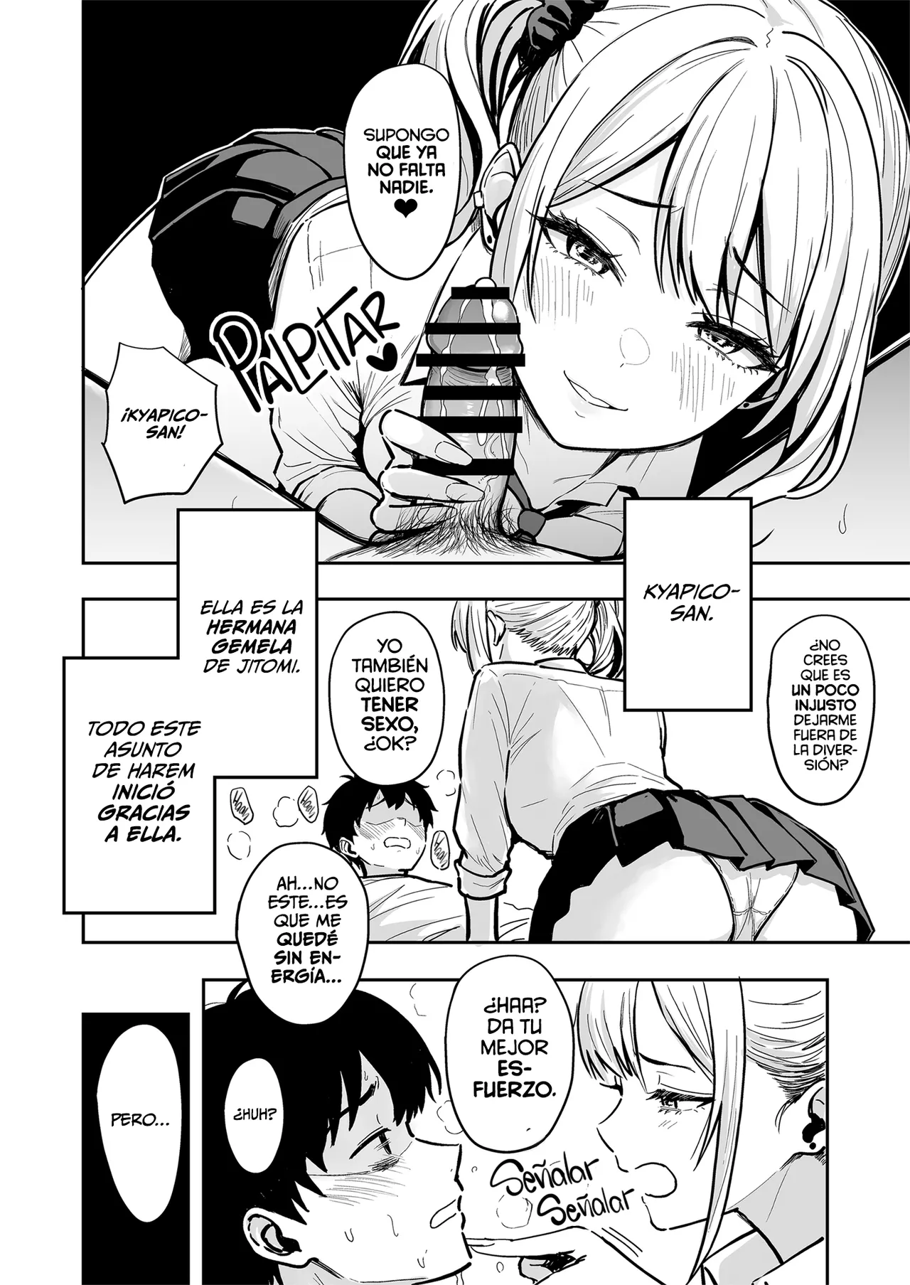 [Sakamoto Shouten (Nishizawa Mizuki)] Gal to Meccha Namahame Nakadashi Ecchi Suru Hanashi #4 | La Historia de Como Tuve Toneladas de Sexo sin Protección con unas Gyarus #4 [Spanish] [EromegameTT y Lovely Diablesse Scan] [Digital] image number 16