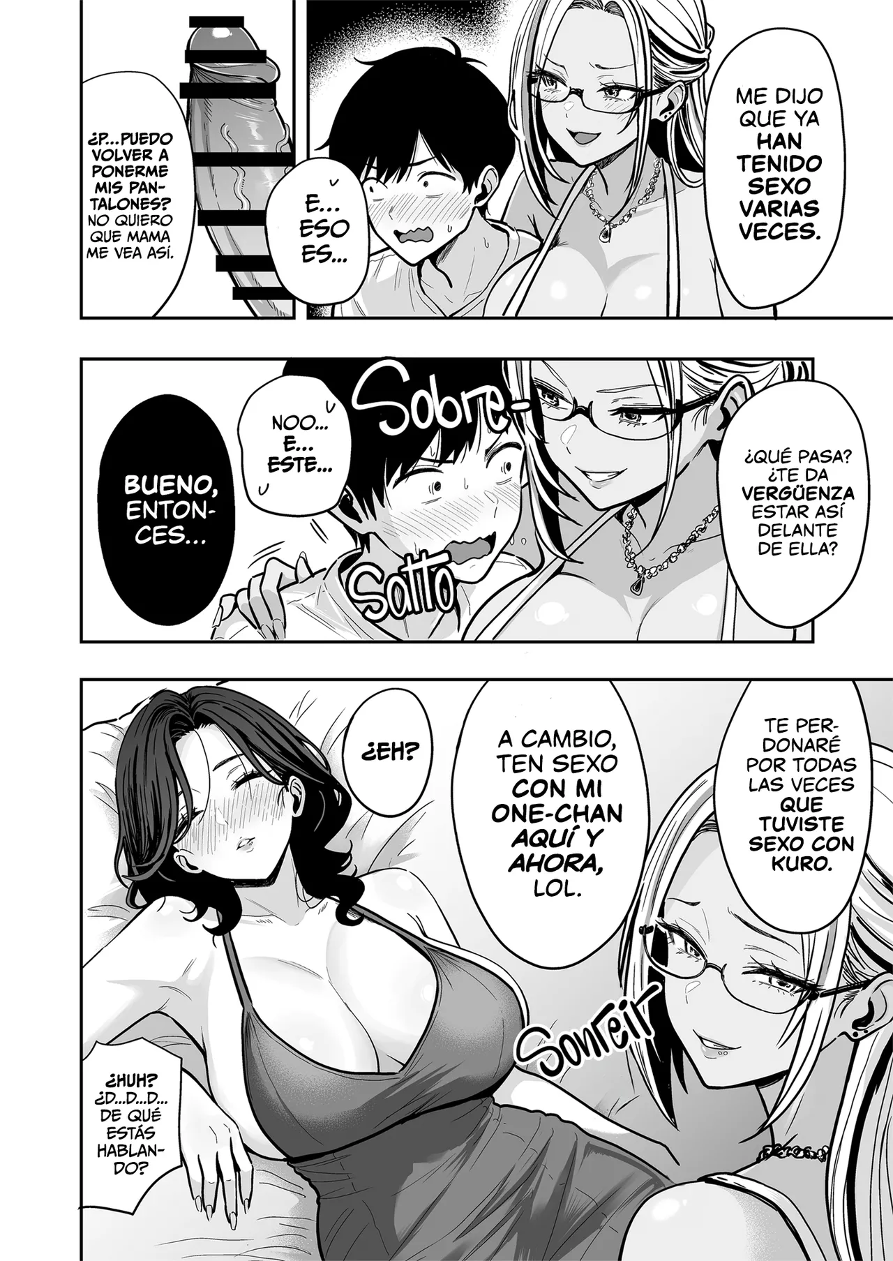 [Sakamoto Shouten (Nishizawa Mizuki)] Gal to Meccha Namahame Nakadashi Ecchi Suru Hanashi #4 | La Historia de Como Tuve Toneladas de Sexo sin Protección con unas Gyarus #4 [Spanish] [EromegameTT y Lovely Diablesse Scan] [Digital] image number 28