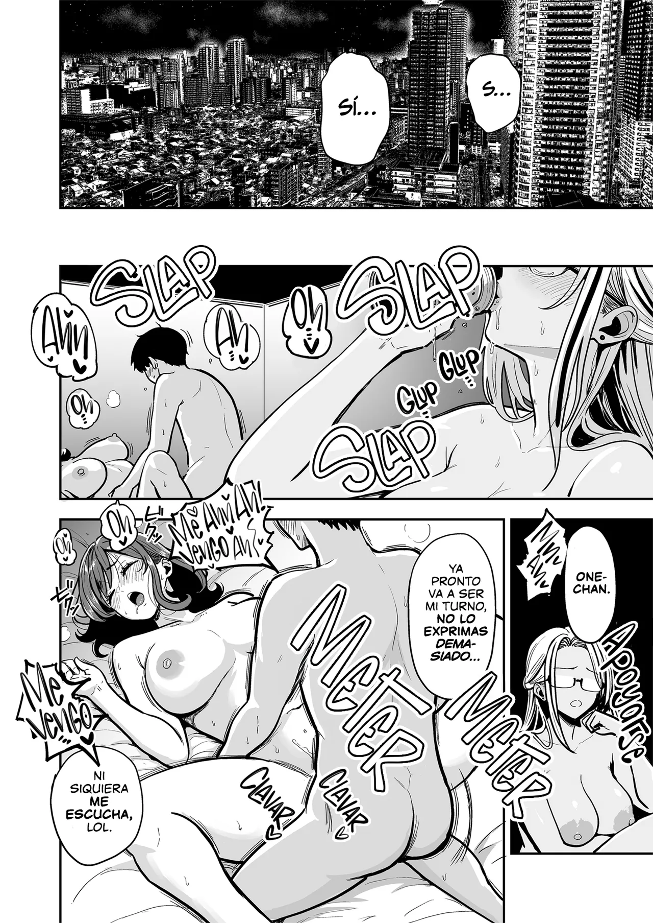 [Sakamoto Shouten (Nishizawa Mizuki)] Gal to Meccha Namahame Nakadashi Ecchi Suru Hanashi #4 | La Historia de Como Tuve Toneladas de Sexo sin Protección con unas Gyarus #4 [Spanish] [EromegameTT y Lovely Diablesse Scan] [Digital] image number 42