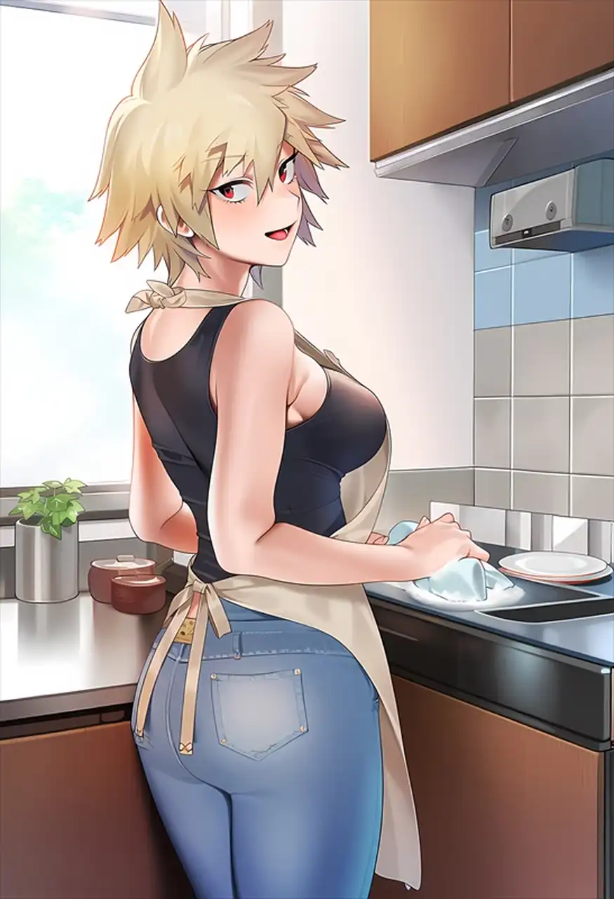 Sirokata   Bakugou Mitsuki  (Pixiv) [AI Generated] 2eme image