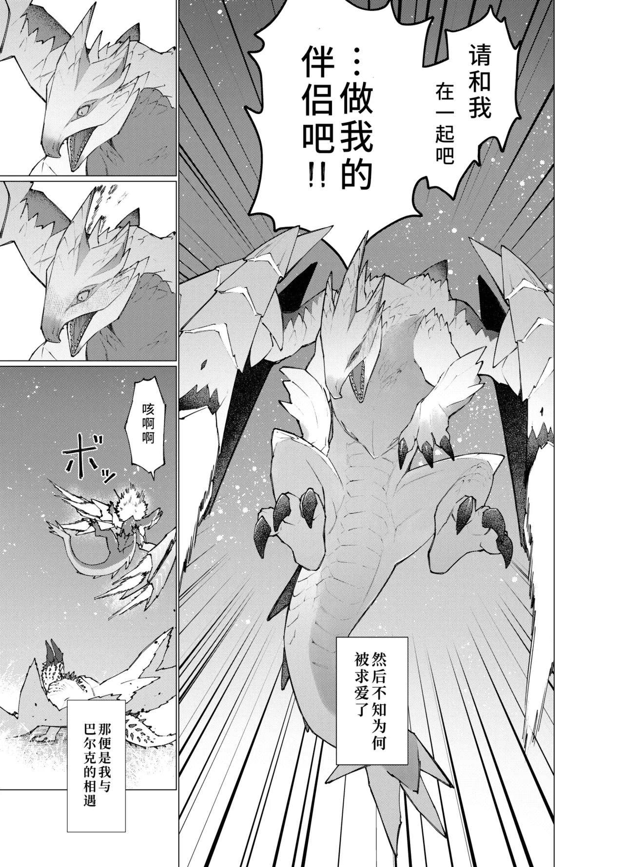 [Furufuru Aigodantai (taneimo)] Hoshi no Negai | 星愿 (Monster Hunter) [Chinese] [Digital] 이미지 번호 7